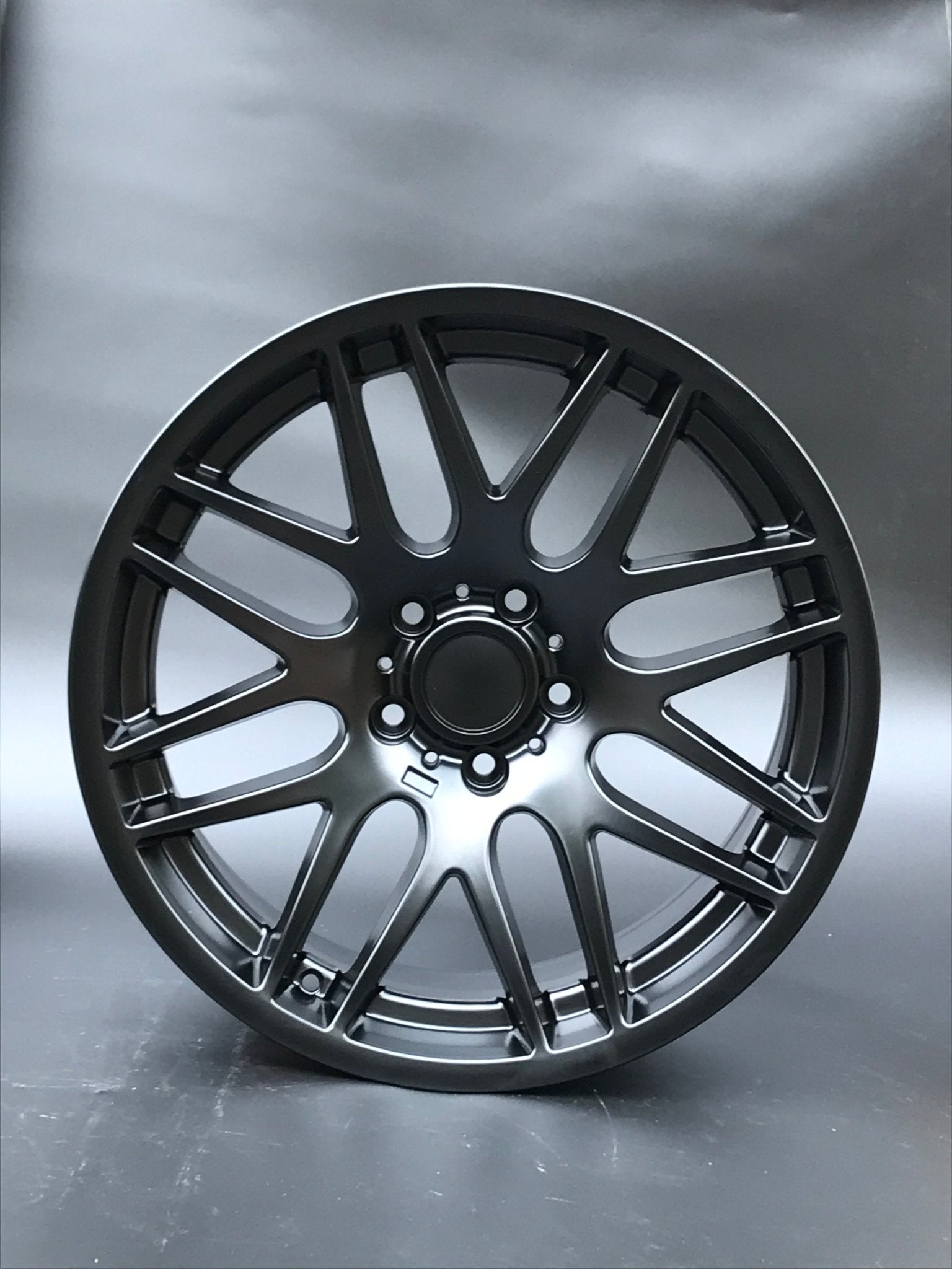W703 Satin Black 18*9.0 ET35 CB72.6 5*120 - Gun Hill Tire House (WTW - WHOLESALE TIRES & WHEELS)