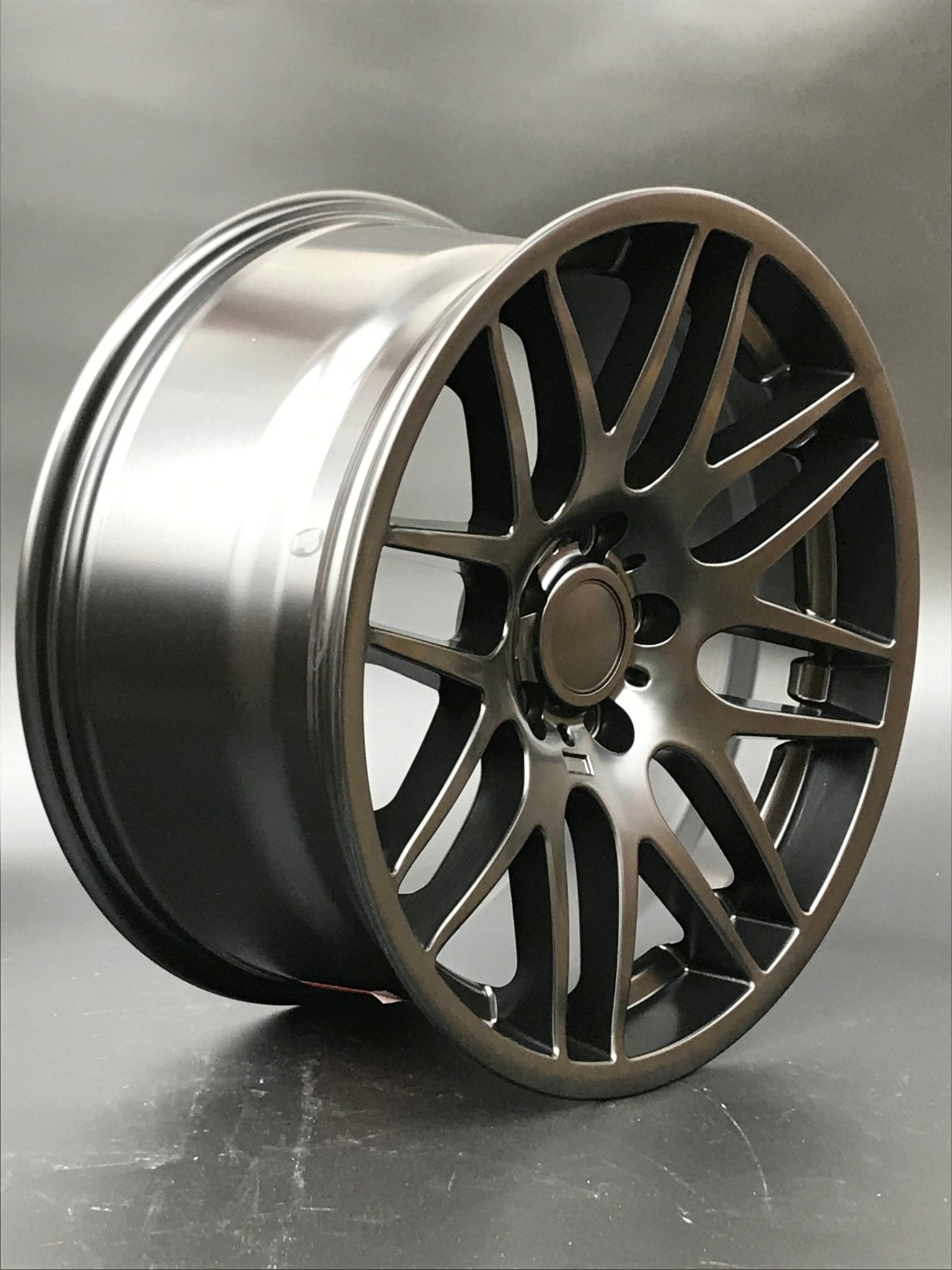 W703 Satin Black 18*9.0 ET35 CB72.6 5*120 - Gun Hill Tire House (WTW - WHOLESALE TIRES & WHEELS)