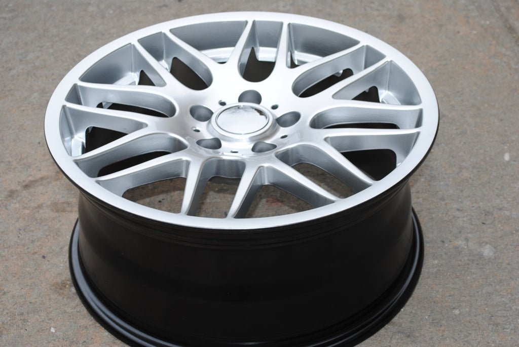 W703 Hyper Silver 19x9.5 ET35 5x120 CB72.56 - Gun Hill Tire House (WTW - WHOLESALE TIRES & WHEELS)