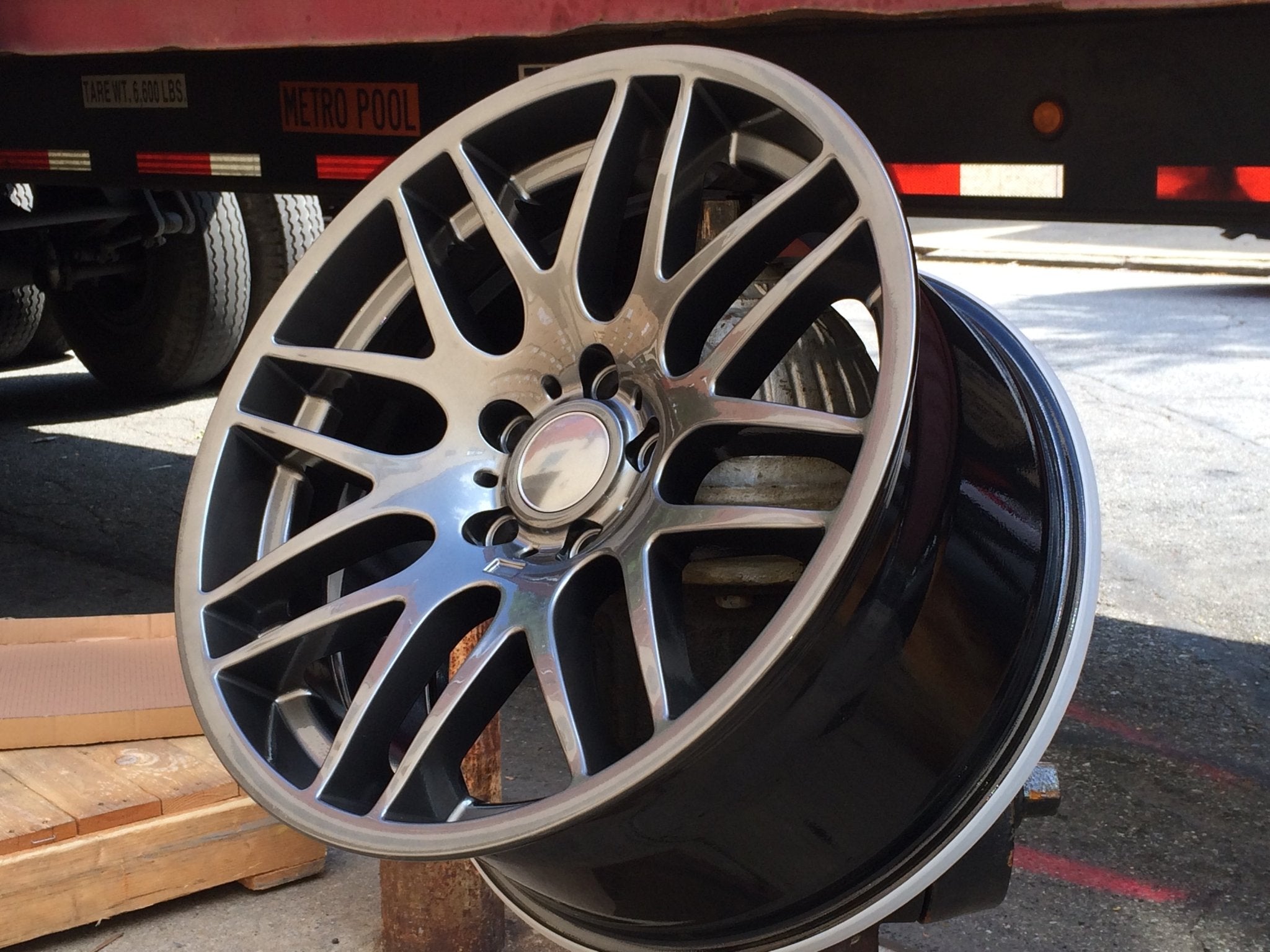 W703 Satin Black 18*9.0 ET35 CB72.6 5*120 - Gun Hill Tire House (WTW - WHOLESALE TIRES & WHEELS)