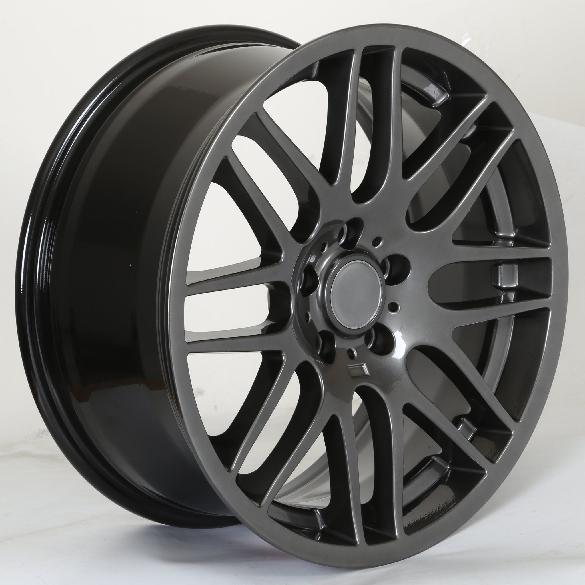 W703 Satin Black 18*9.0 ET35 CB72.6 5*120 - Gun Hill Tire House (WTW - WHOLESALE TIRES & WHEELS)