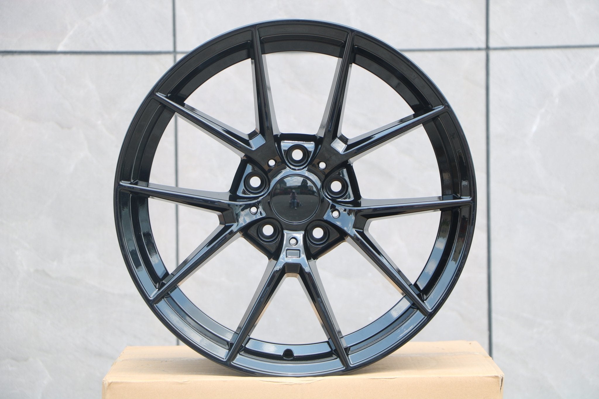W705 1416 Gloss Black 19x9.5 ET35 5x120 CB72.6 - Gun Hill Tire House (WTW - WHOLESALE TIRES & WHEELS)