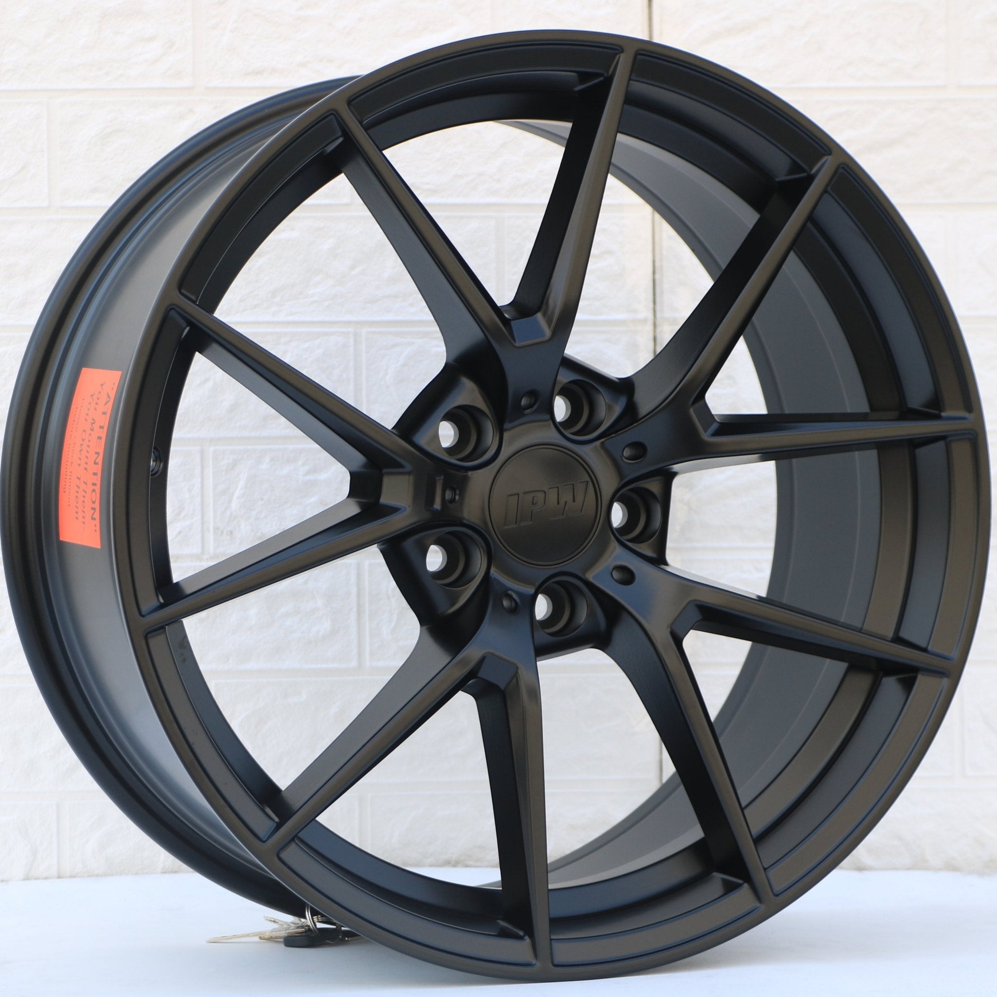 W705 1416 Sanit Black 19x9.5 ET35 5x120 CB72.6 - Gun Hill Tire House (WTW - WHOLESALE TIRES & WHEELS)