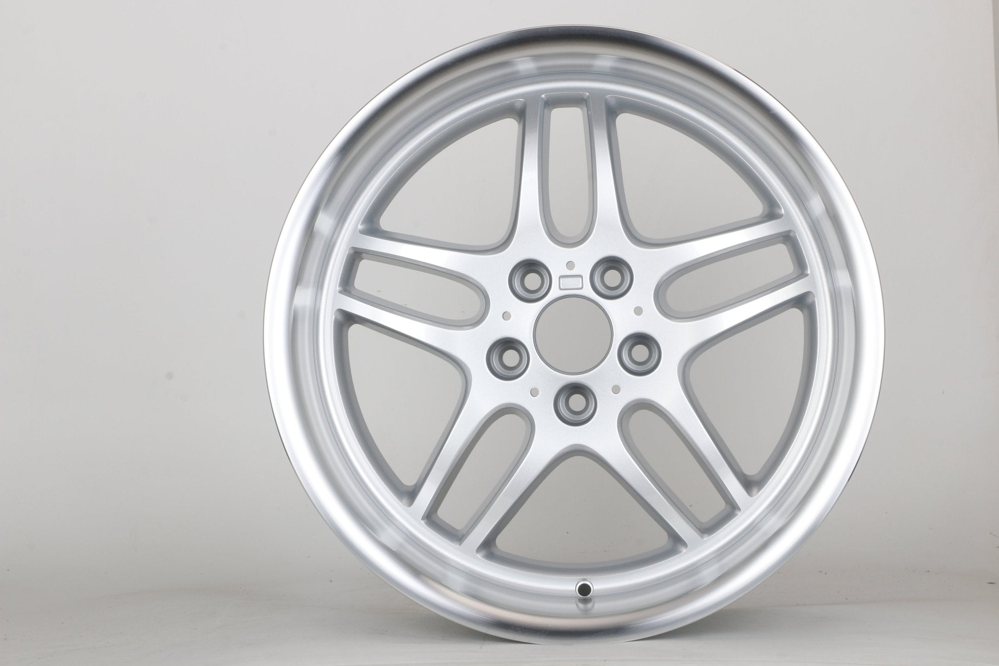 W710 JL141 Silver Machined Lip 17x9 ET25 5x120 CB74.1 - Gun Hill Tire House (WTW - WHOLESALE TIRES & WHEELS)