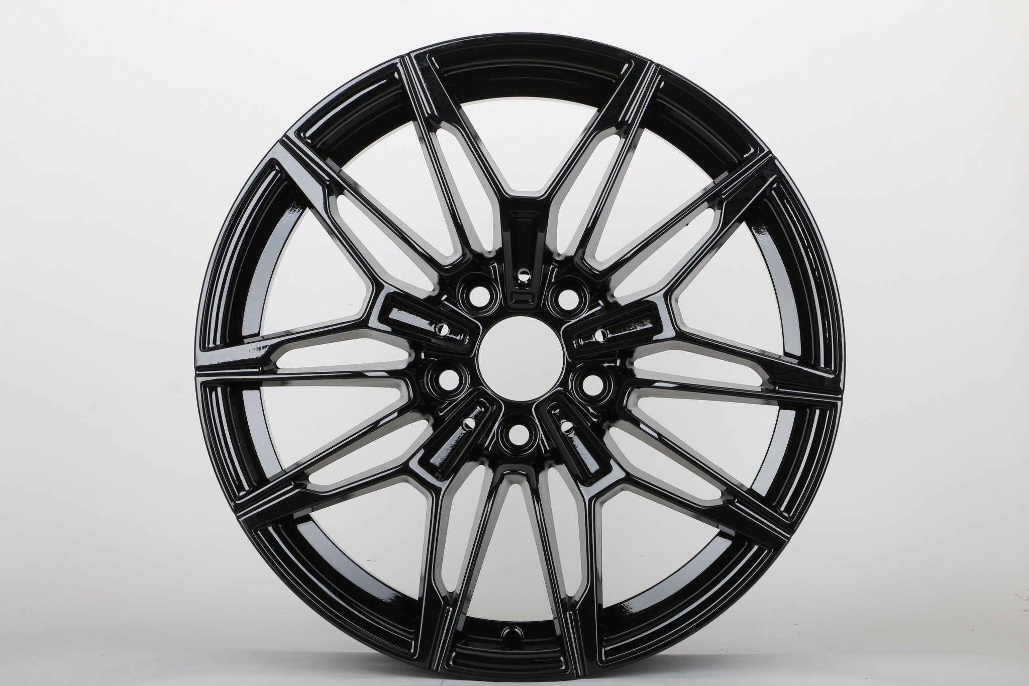 W714 D1677 Gloss Black 19x8.0 ET35 5x120 CB72.56 - Gun Hill Tire House (WTW - WHOLESALE TIRES & WHEELS)