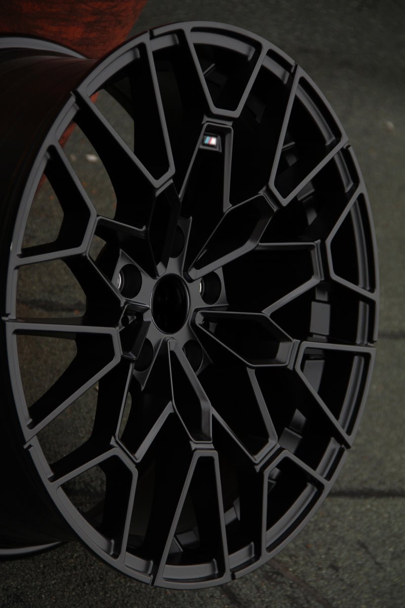 W717 D1883 Satin Black 19x9.0 ET40 5x120 CB72.56 - Gun Hill Tire House (WTW - WHOLESALE TIRES & WHEELS)