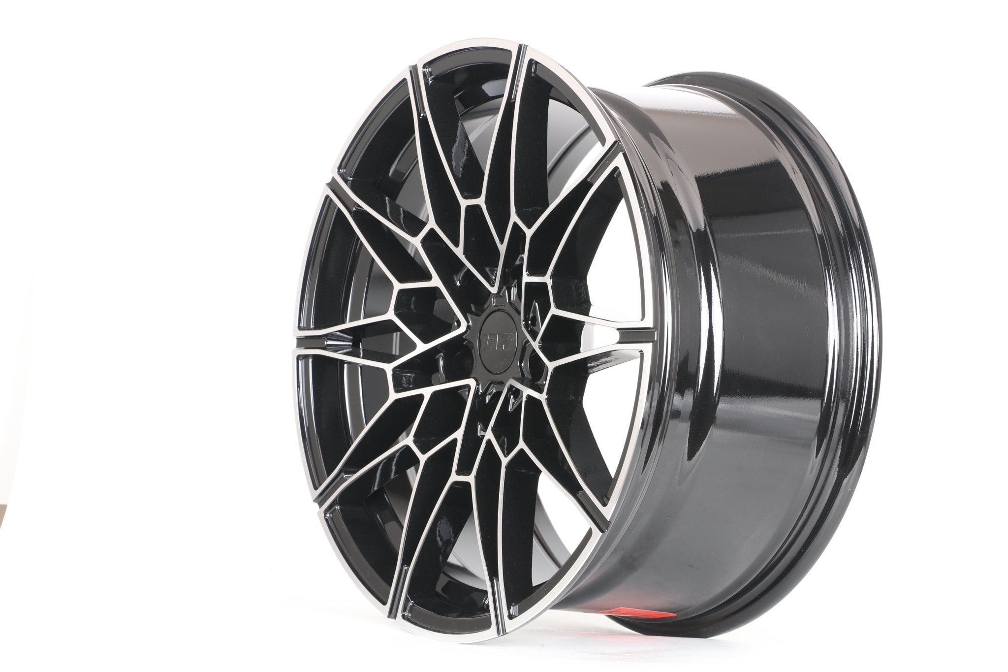 W718 D1674 Black Machined Face 19x9.0 ET35 5x120 CB 72.56 - Gun Hill Tire House (WTW - WHOLESALE TIRES & WHEELS)