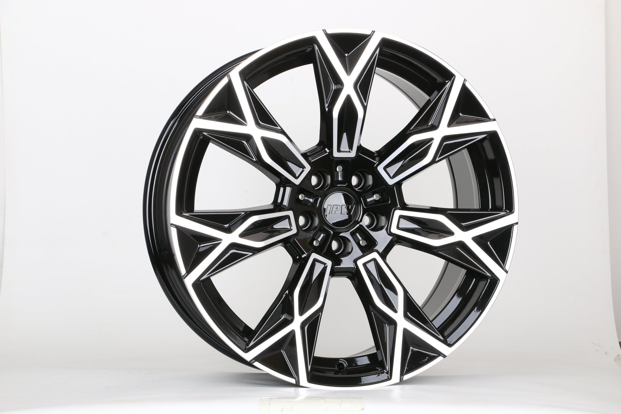 W722 1838 Black Machined Face 20x8.5 ET25 5x112 CB66.6 - Gun Hill Tire House (WTW - WHOLESALE TIRES & WHEELS)