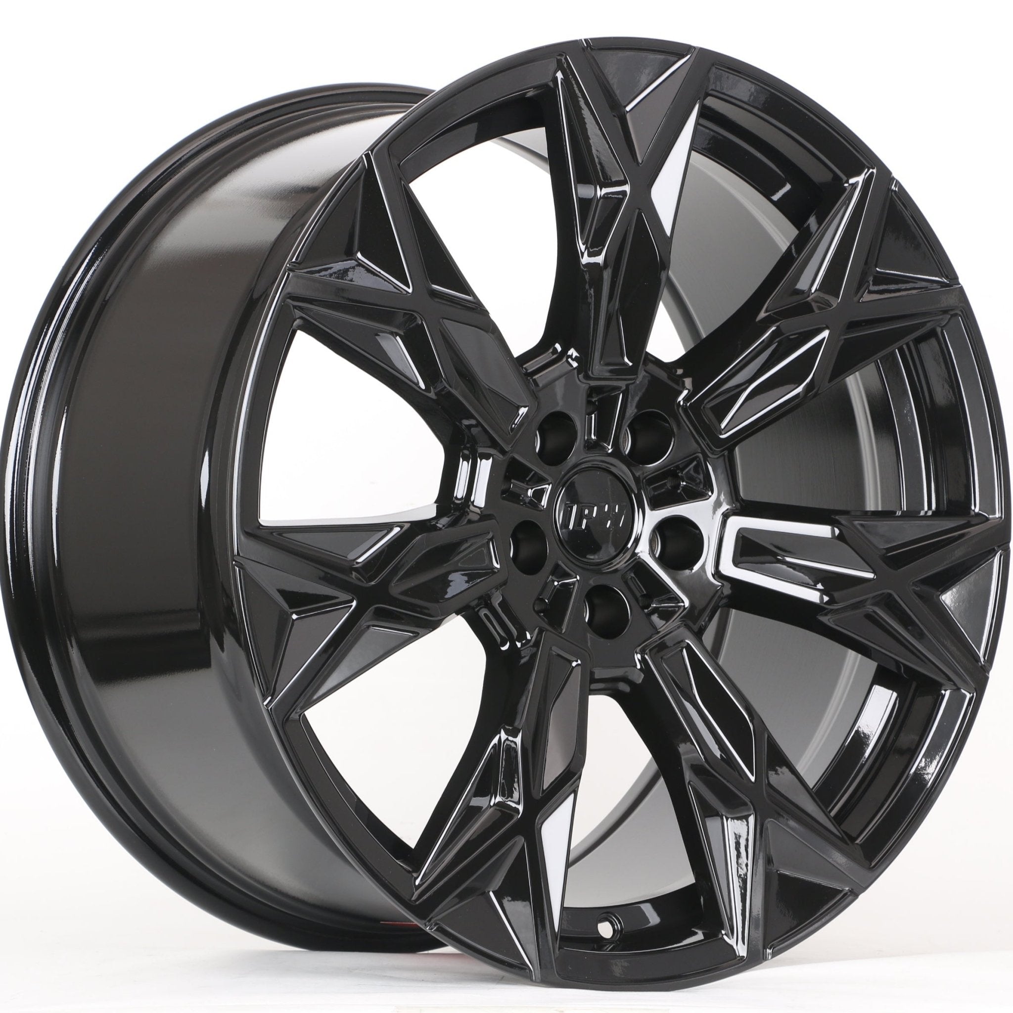 W722 1838 Gloss Black 20x8.5 ET25 5x112 CB66.6 - Gun Hill Tire House (WTW - WHOLESALE TIRES & WHEELS)