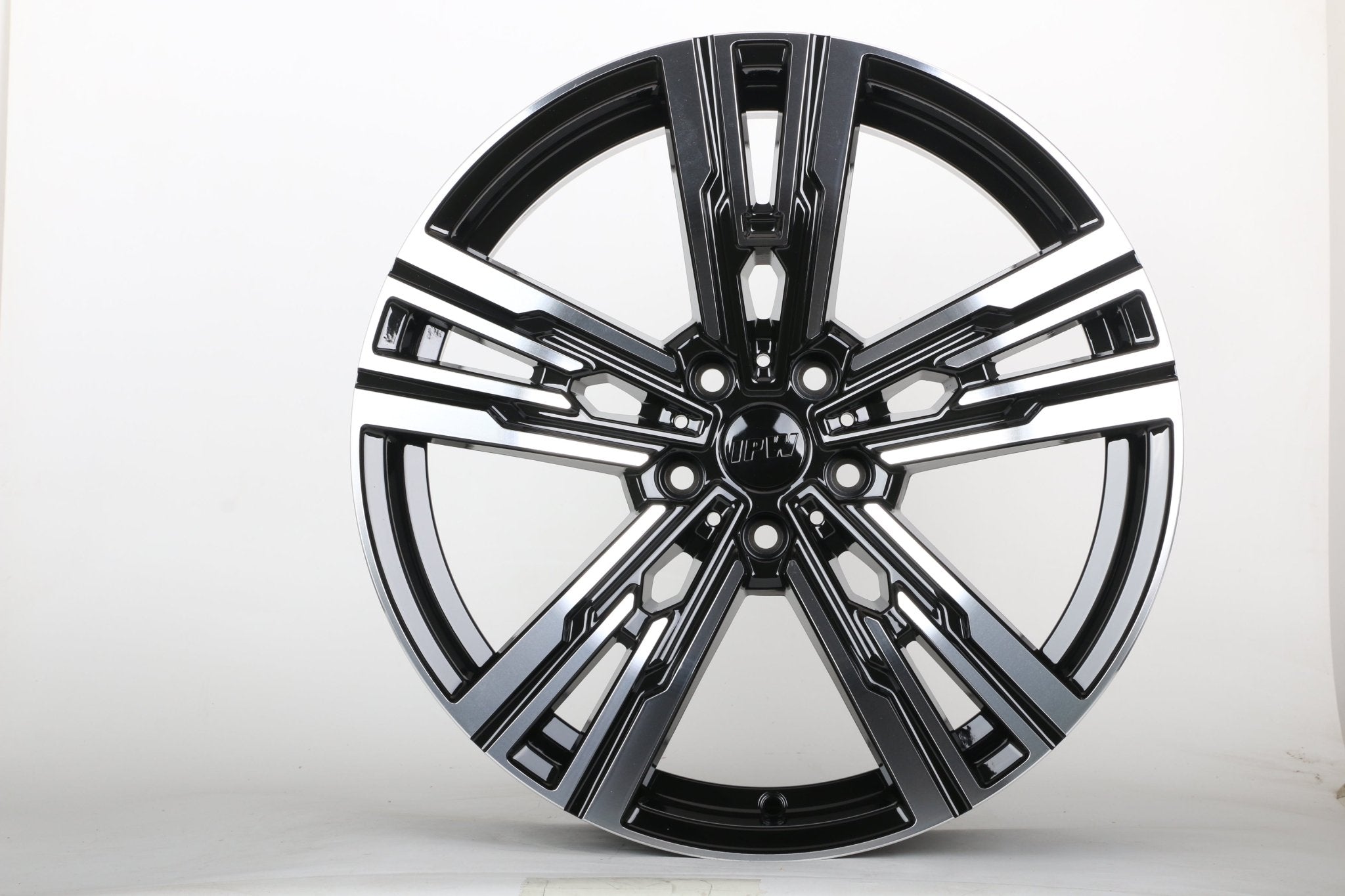 W723 1831 Black Machined Face 20x10.0 ET41 5x112 CB66.6 - Gun Hill Tire House (WTW - WHOLESALE TIRES & WHEELS)