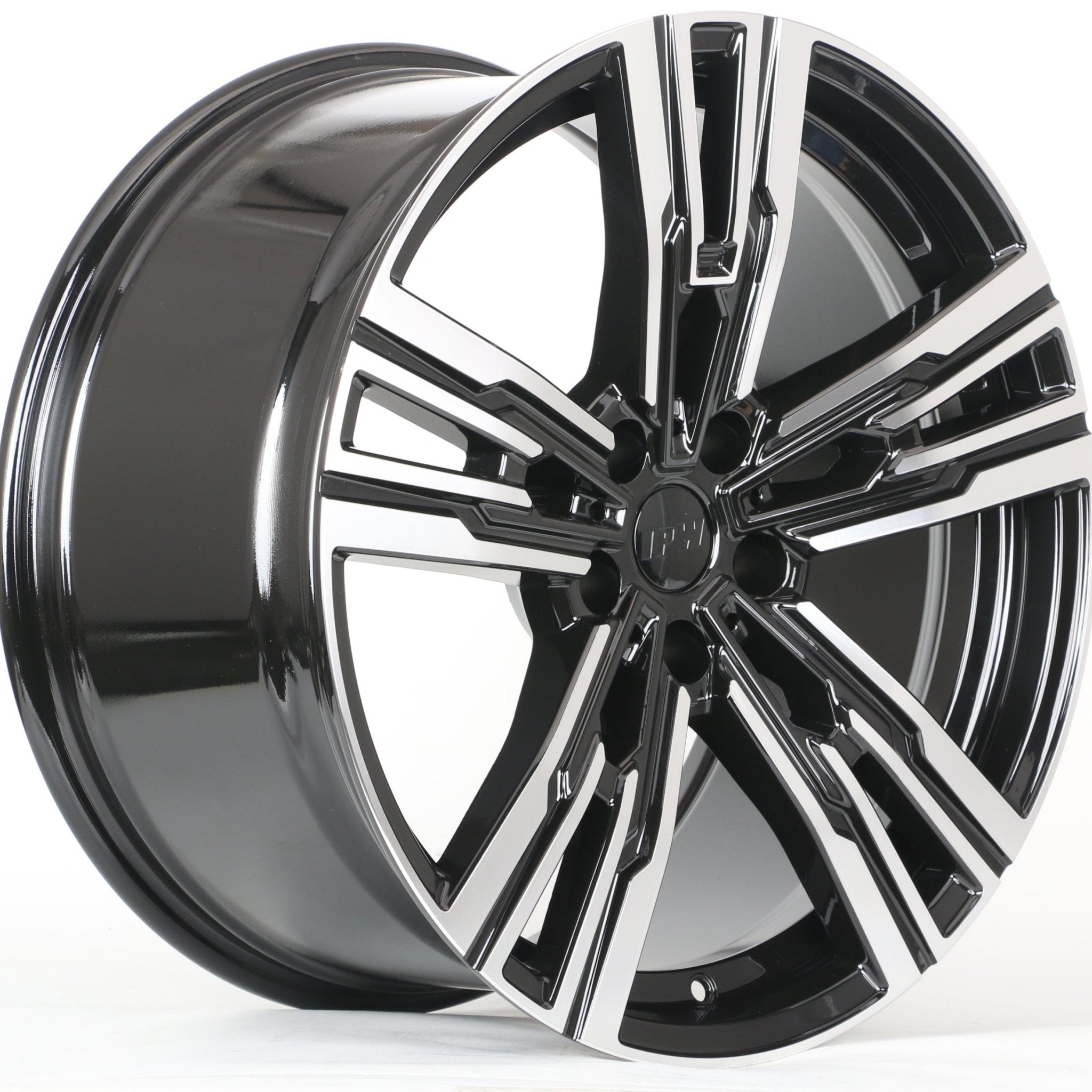 W723 1831 Black Machined Face 20x8.5 ET25 5x120 CB72.6 - Gun Hill Tire House (WTW - WHOLESALE TIRES & WHEELS)