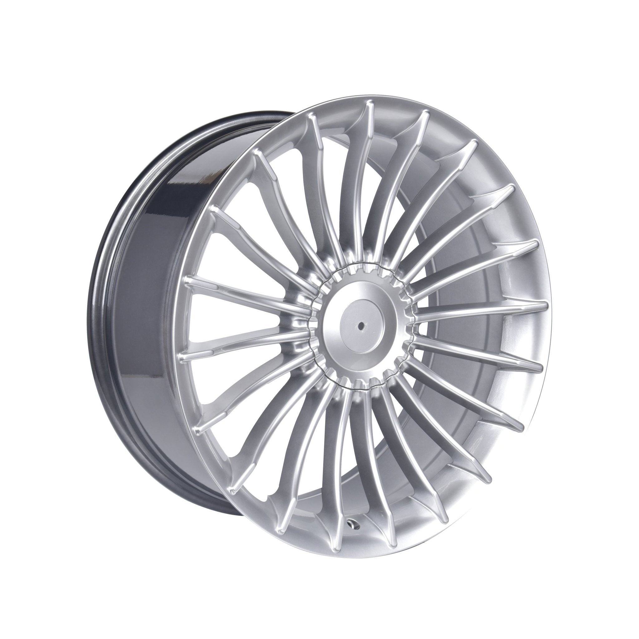 W724 Hyper Silver 20x9.5 ET20 CB72.6 5x112/120 - Gun Hill Tire House (WTW - WHOLESALE TIRES & WHEELS)