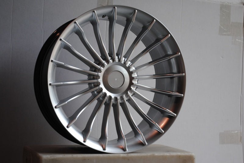 W724 Hyper Silver 20x9.5 ET20 CB72.6 5x112/120 - Gun Hill Tire House (WTW - WHOLESALE TIRES & WHEELS)