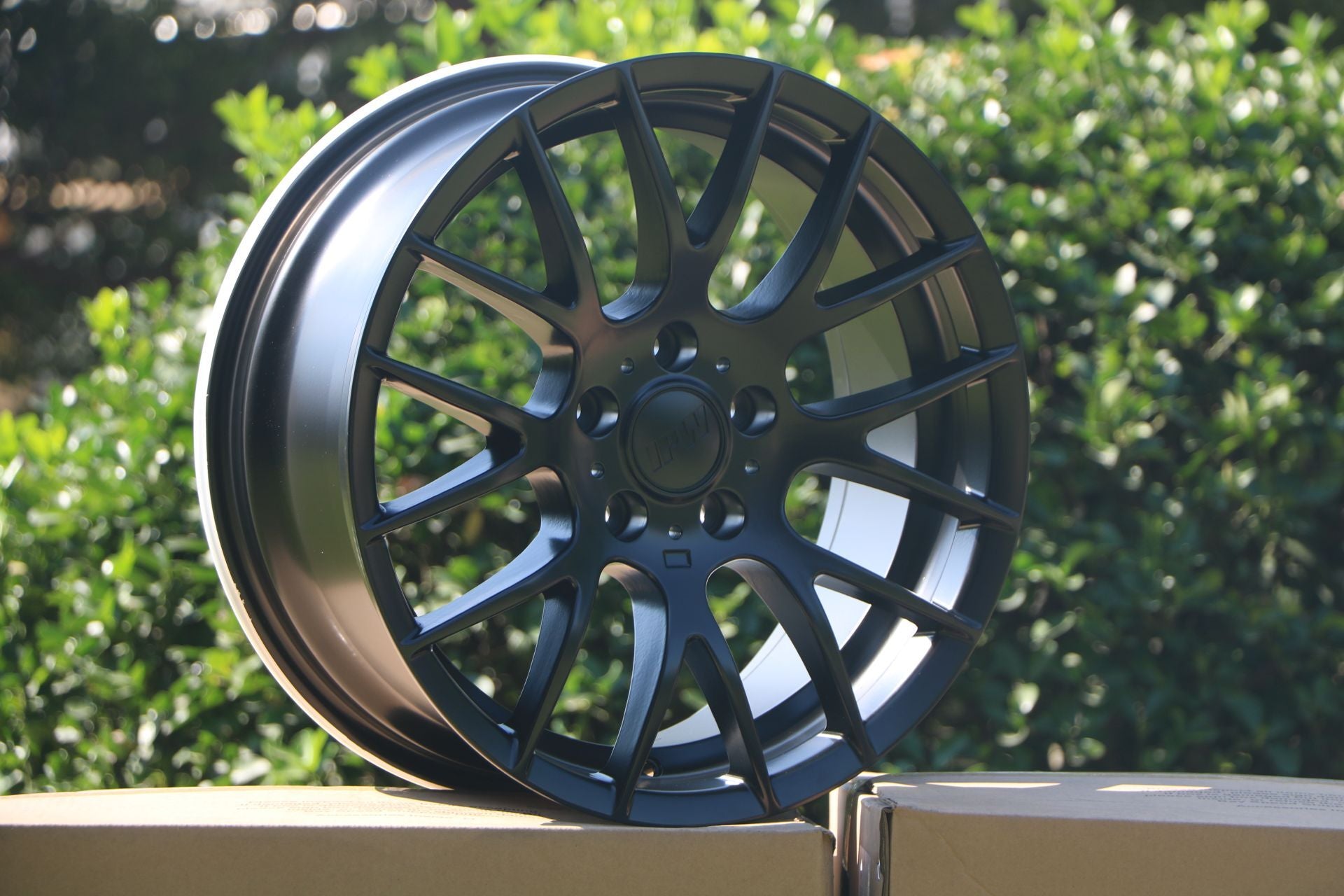 W725 Satin Black 18*9.0 ET35 5*120 CB72.56 - Gun Hill Tire House (WTW - WHOLESALE TIRES & WHEELS)