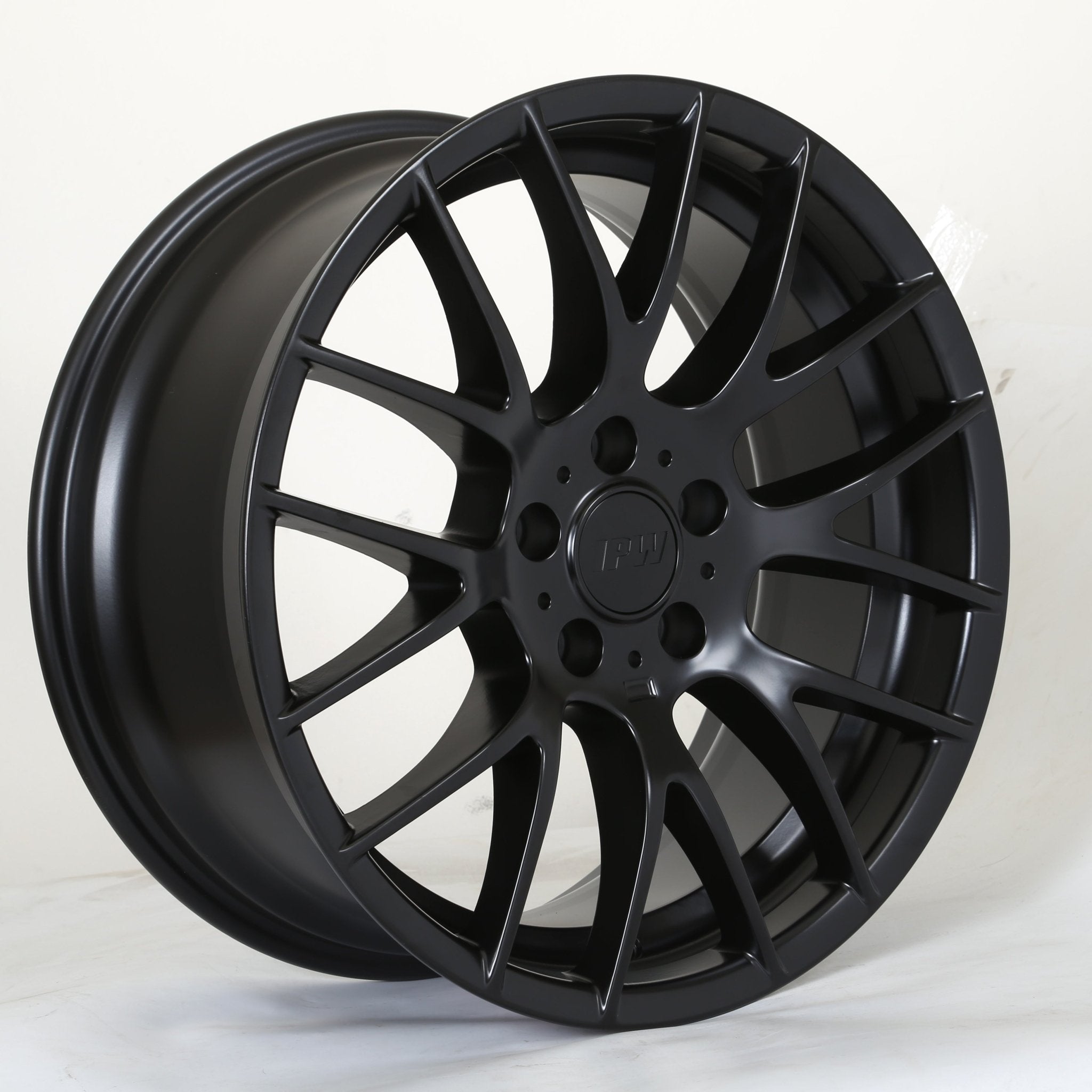 W725 Satin Black 18*9.0 ET35 5*120 CB72.56 - Gun Hill Tire House (WTW - WHOLESALE TIRES & WHEELS)