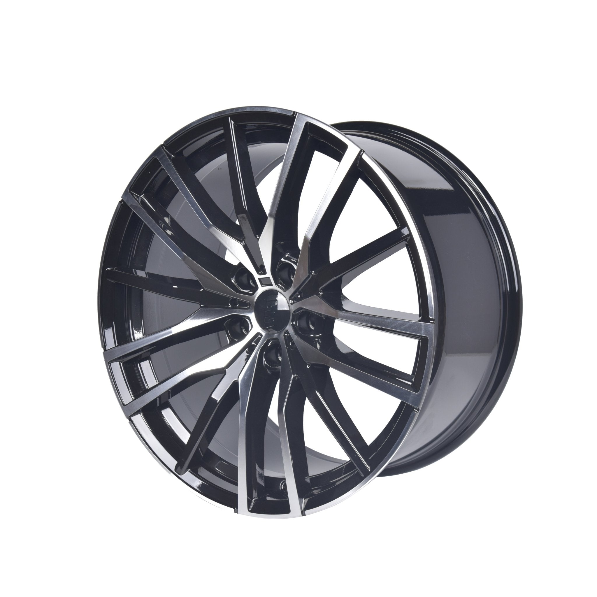 W726 D1473 Black Machined Face 20*11 ET35 5x112 CB66.6 - Gun Hill Tire House (WTW - WHOLESALE TIRES & WHEELS)