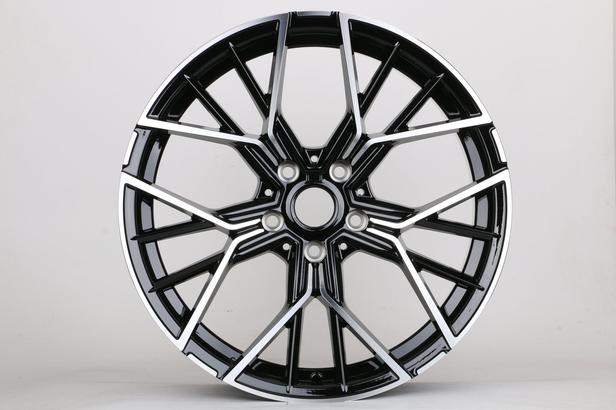 W727 1906 Black Machined Face 20x9.5 ET40 5x112 CB66.6 - Gun Hill Tire House (WTW - WHOLESALE TIRES & WHEELS)