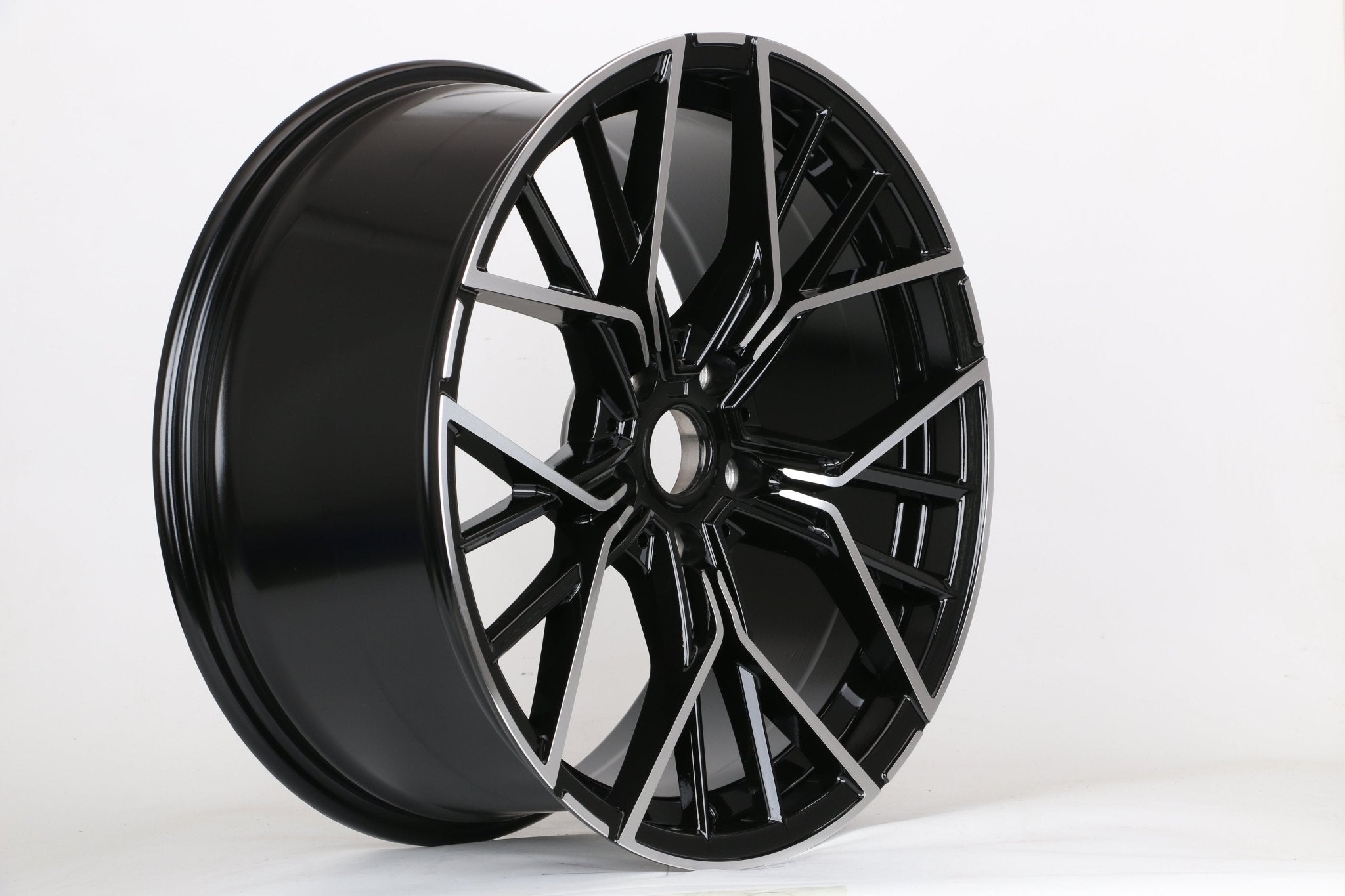 W727 1906 Black Machined Face 20x9.5 ET40 5x112 CB66.6 - Gun Hill Tire House (WTW - WHOLESALE TIRES & WHEELS)