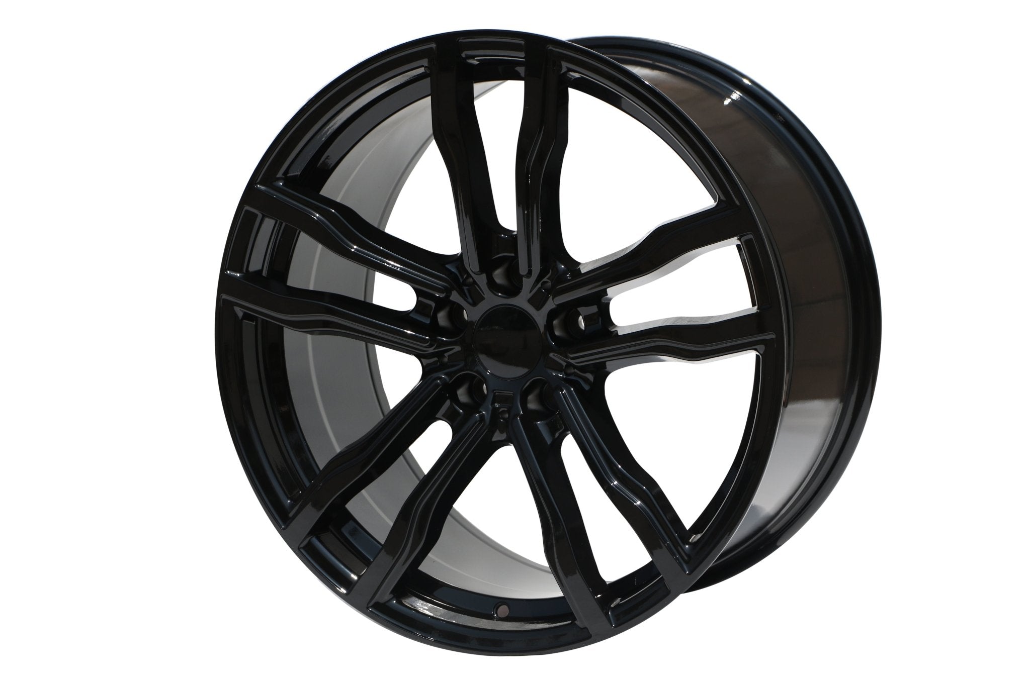 W735 DLJ588 Gloss Black 20x11 ET35 5x120 CB74.1 - Gun Hill Tire House (WTW - WHOLESALE TIRES & WHEELS)
