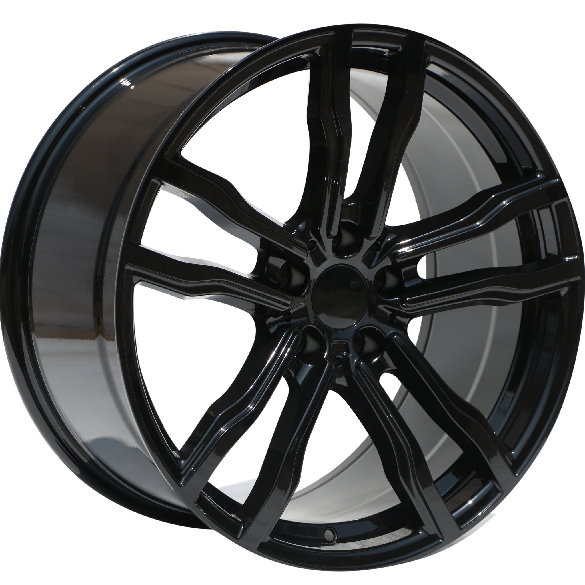 W735 DLJ588 Gloss Black 20x11 ET35 5x120 CB74.1 - Gun Hill Tire House (WTW - WHOLESALE TIRES & WHEELS)