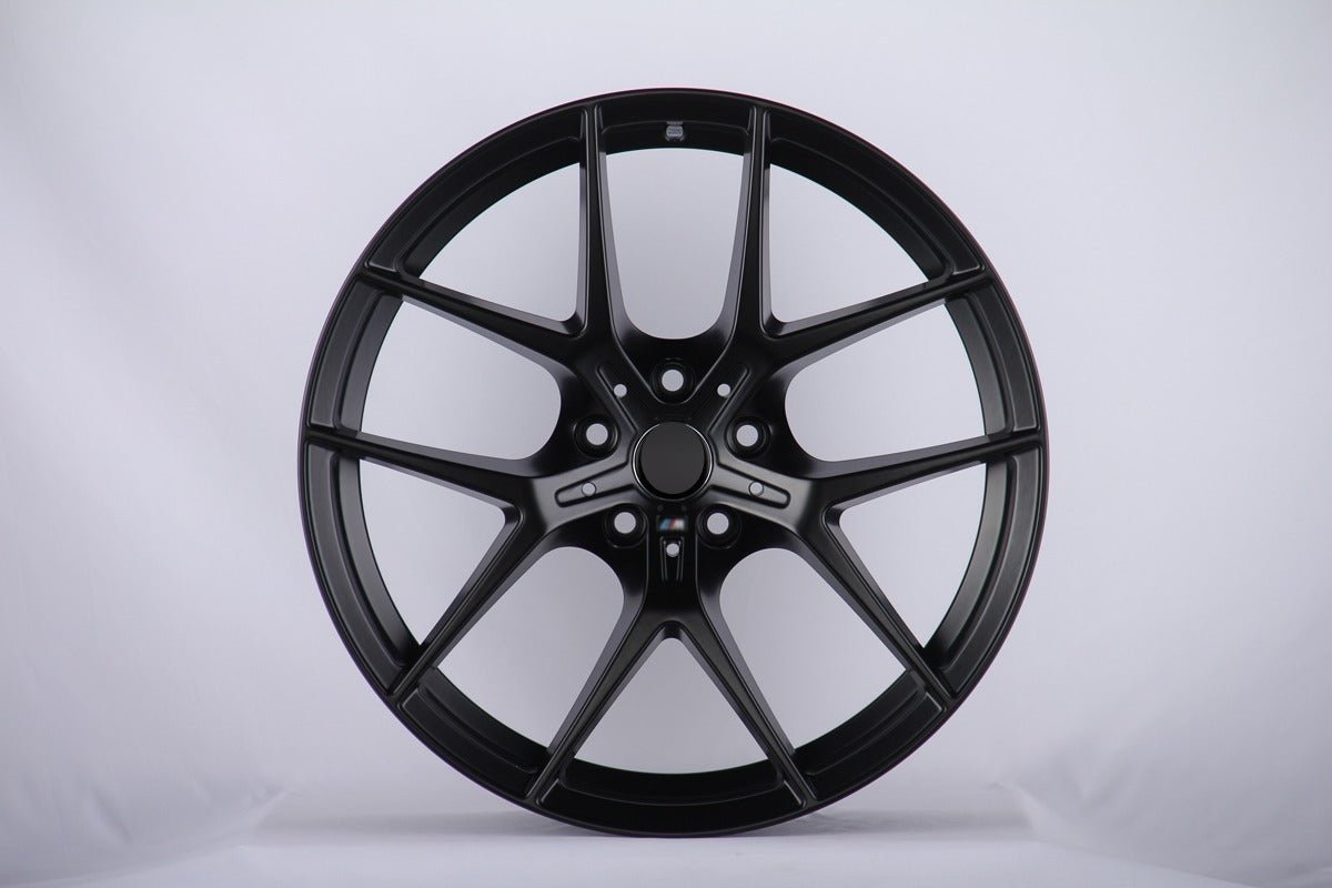 W737 1884 Satin Black 20x9.5 ET40 5x112 CB66.56 - Gun Hill Tire House (WTW - WHOLESALE TIRES & WHEELS)
