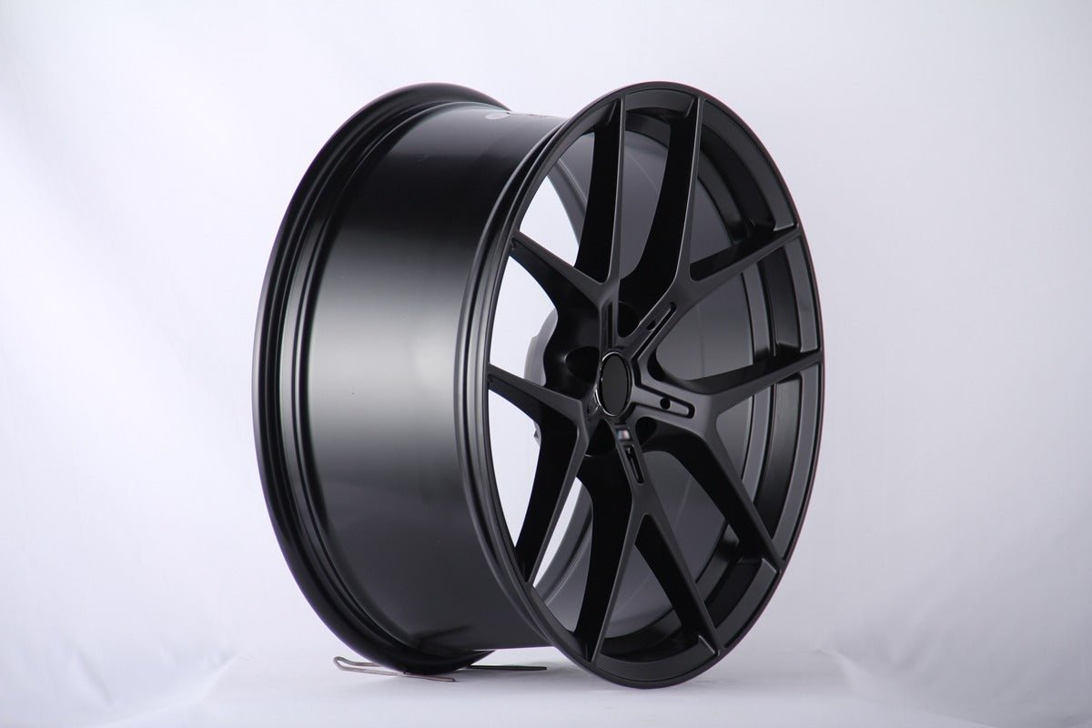 W737 1884 Satin Black 20x9.5 ET40 5x112 CB66.56 - Gun Hill Tire House (WTW - WHOLESALE TIRES & WHEELS)