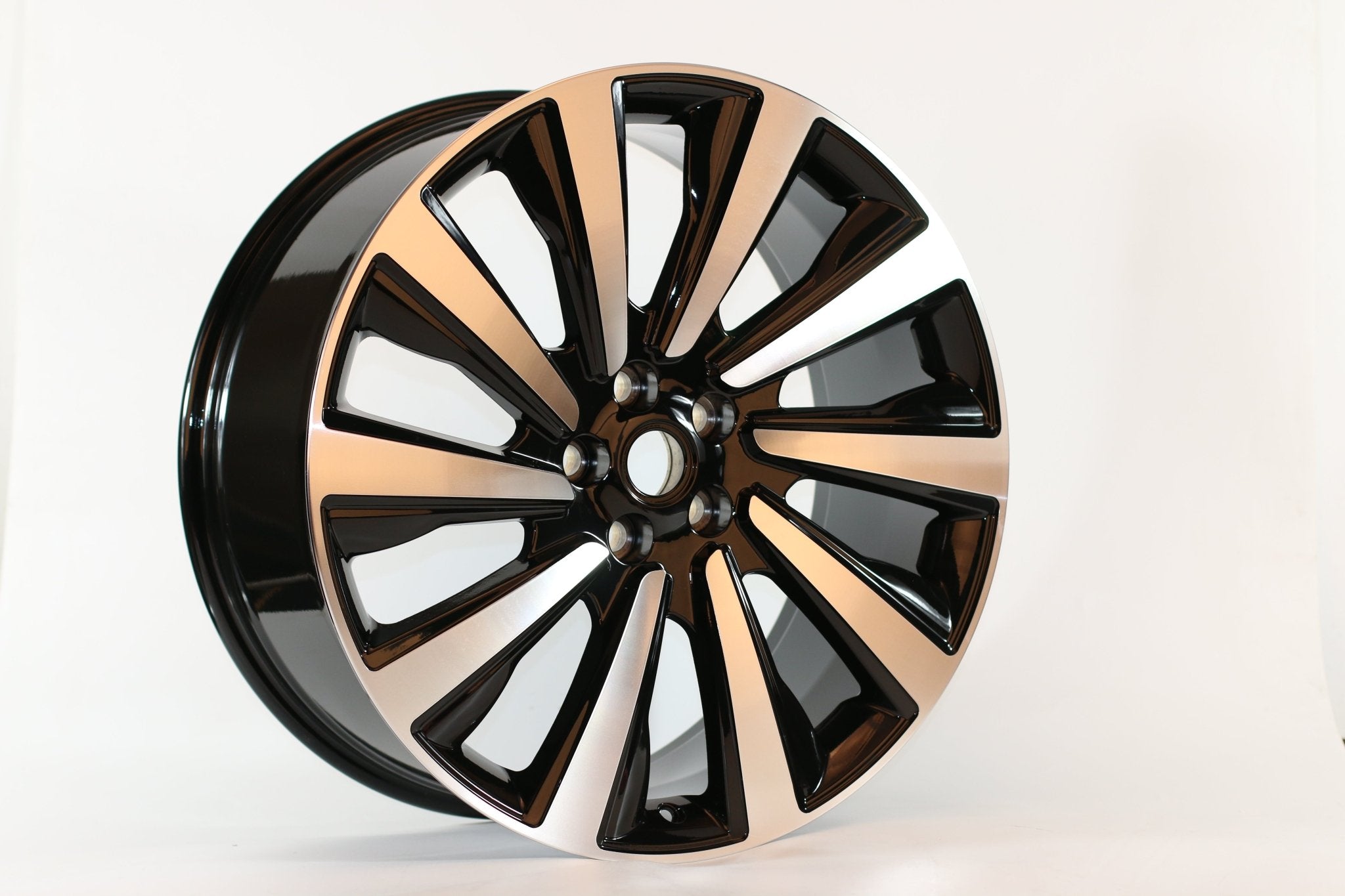 W786 W787 IV - 947 Black Machined Face 22x9.5 ET40 5x120 CB72.6 Mag Seat - Gun Hill Tire House (WTW - WHOLESALE TIRES & WHEELS)