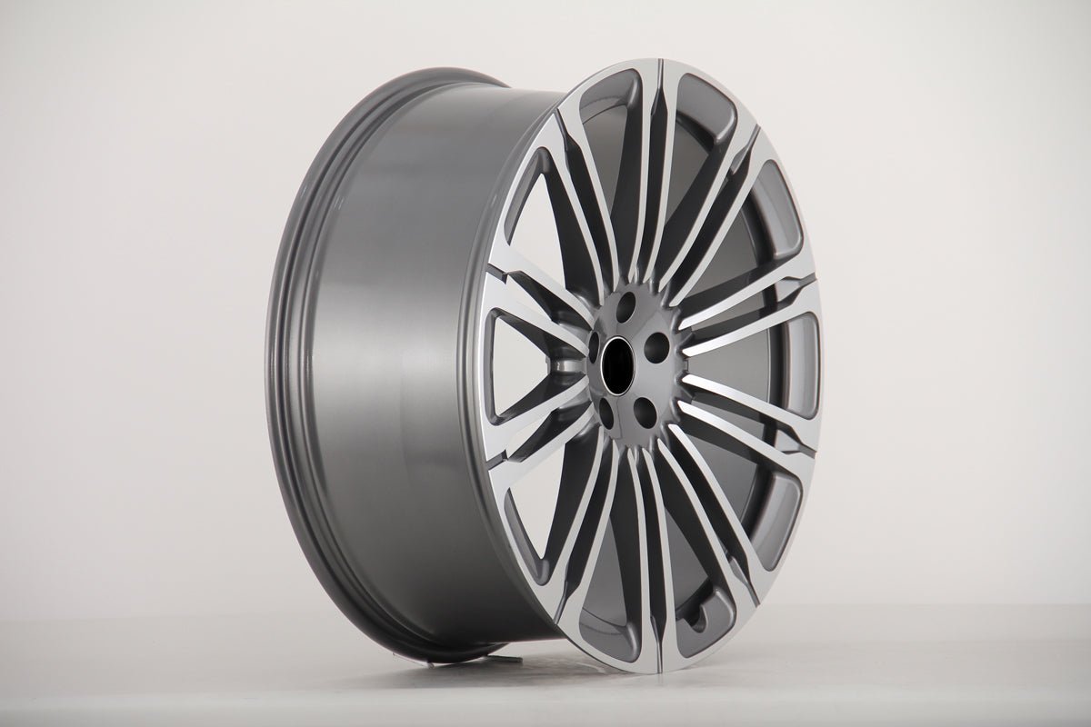 W792 IV - 941 Gunmetal Machined Face 22x9.5 ET49 5x120 CB72.6 Mag Seating - Gun Hill Tire House (WTW - WHOLESALE TIRES & WHEELS)
