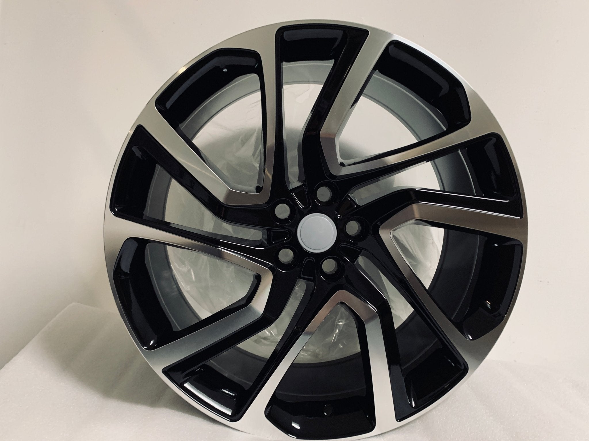 W797 Black Machined Face 22x9.5 ET45 5x120 CB72.6 - Gun Hill Tire House (WTW - WHOLESALE TIRES & WHEELS)