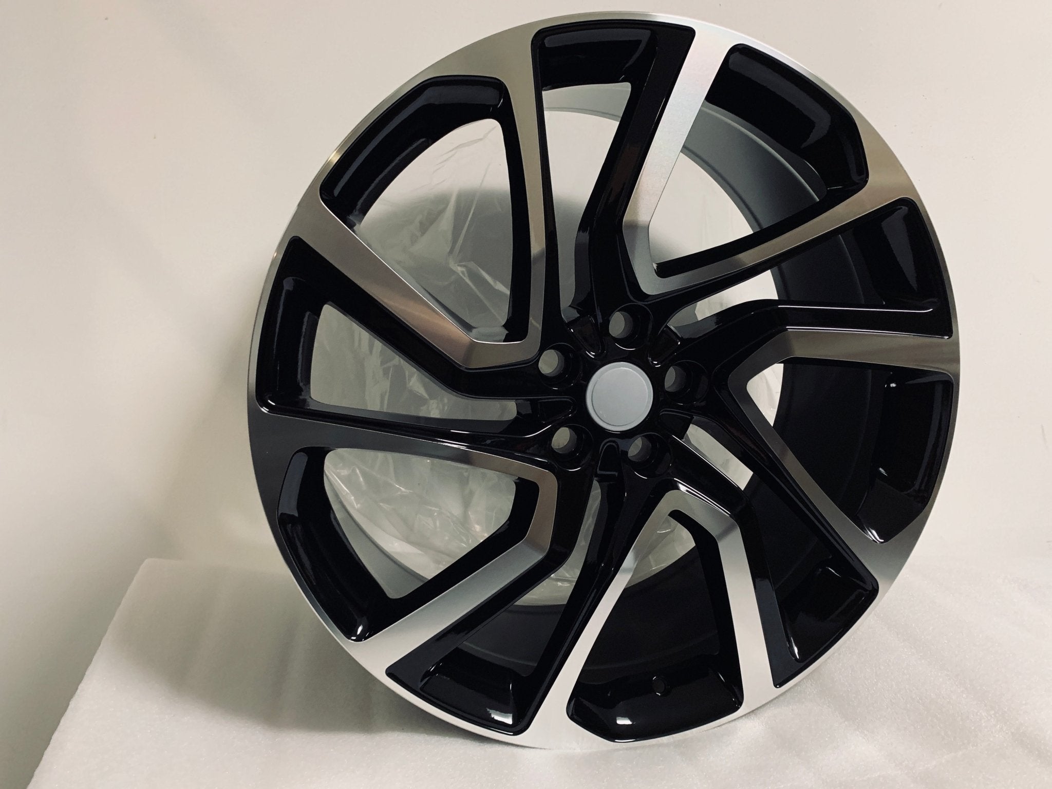 W797 Black Machined Face 22x9.5 ET45 5x120 CB72.6 - Gun Hill Tire House (WTW - WHOLESALE TIRES & WHEELS)