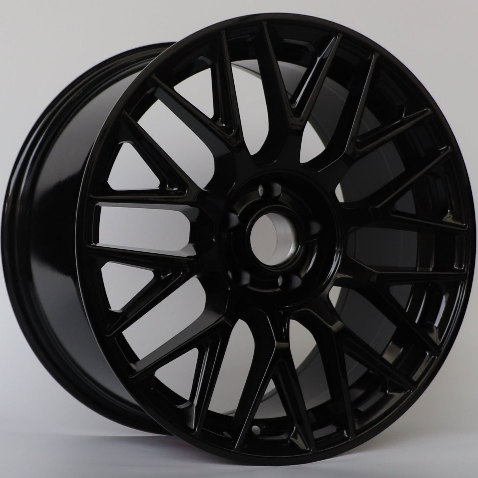 W803 1766 Gloss Black 22x9.0 ET32 5x112 CB66.6 - Gun Hill Tire House (WTW - WHOLESALE TIRES & WHEELS)