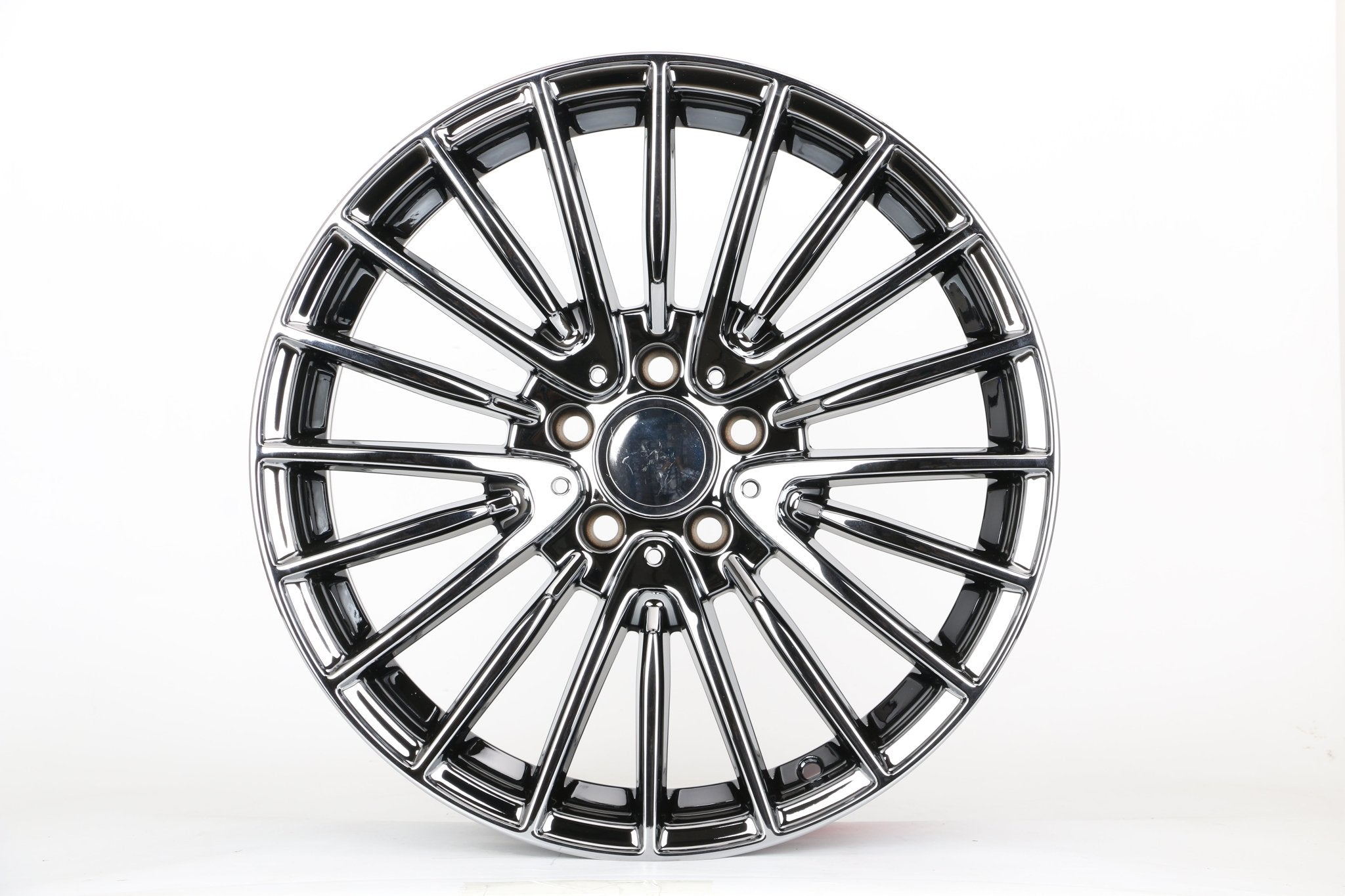 W812 1779 Black Chrome 18x8.5 ET35 5x112 CB66.6 C507 - 01 - C MB - 2022 MB - 2776 - Gun Hill Tire House (WTW - WHOLESALE TIRES & WHEELS)