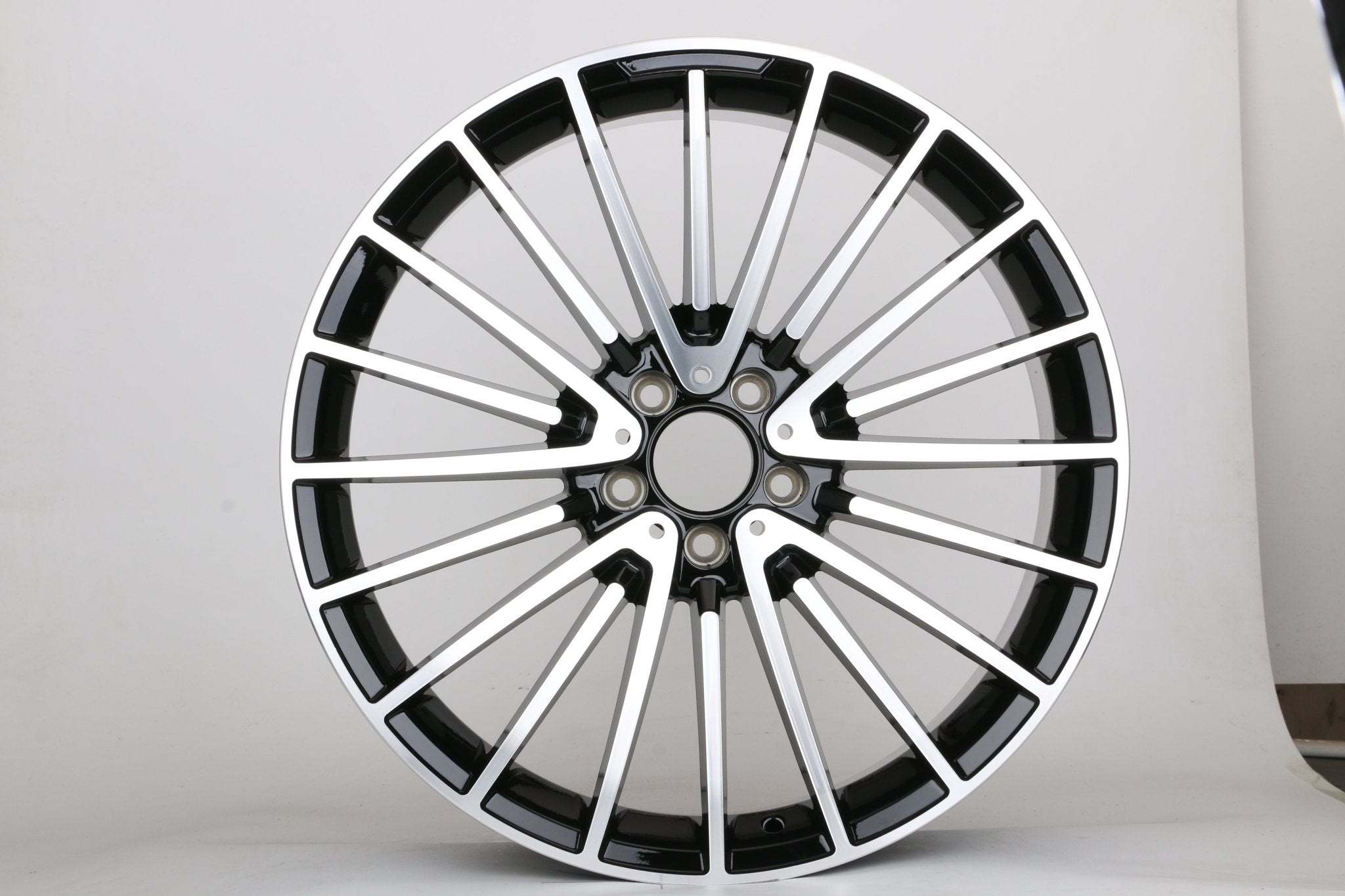 W812 Forged Black Machined Face 20x9.0 ET25 5x112 CB66.56 - Gun Hill Tire House (WTW - WHOLESALE TIRES & WHEELS)