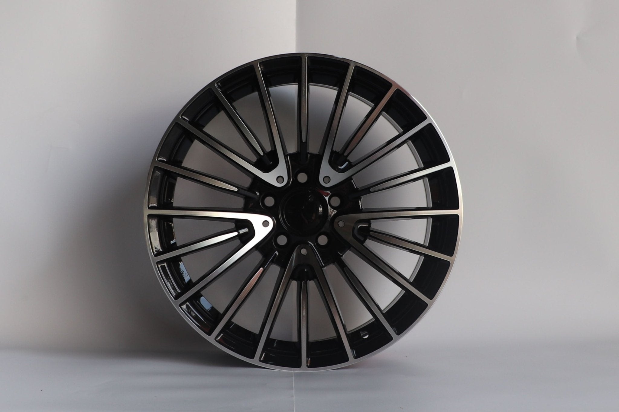 W812 Forged Black Machined Face 20x9.0 ET25 5x112 CB66.56 - Gun Hill Tire House (WTW - WHOLESALE TIRES & WHEELS)
