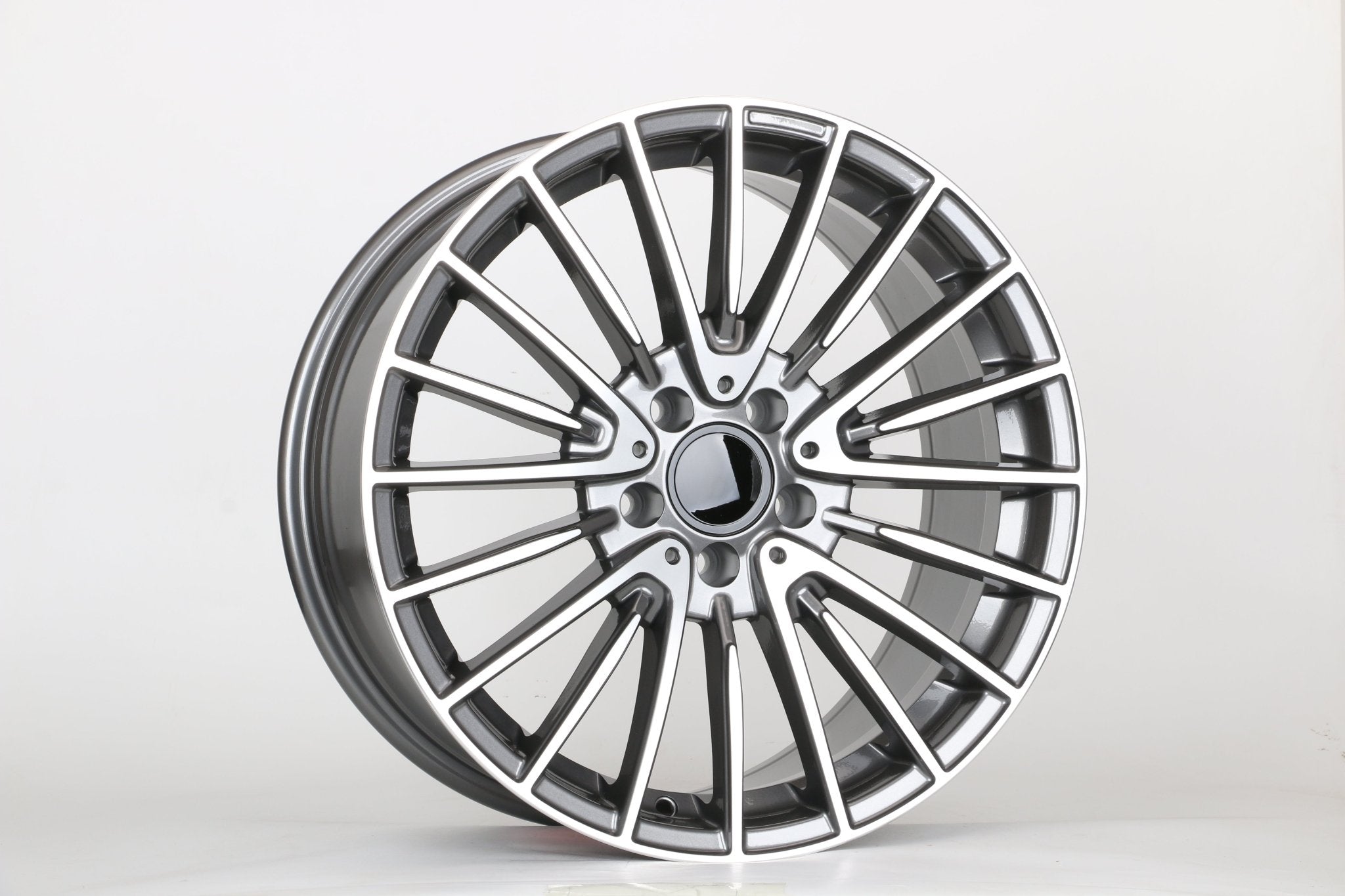 W812 1779 Gunmetal Machined Face 20x9.5 ET35 5x112 CB66.6 - Gun Hill Tire House (WTW - WHOLESALE TIRES & WHEELS)