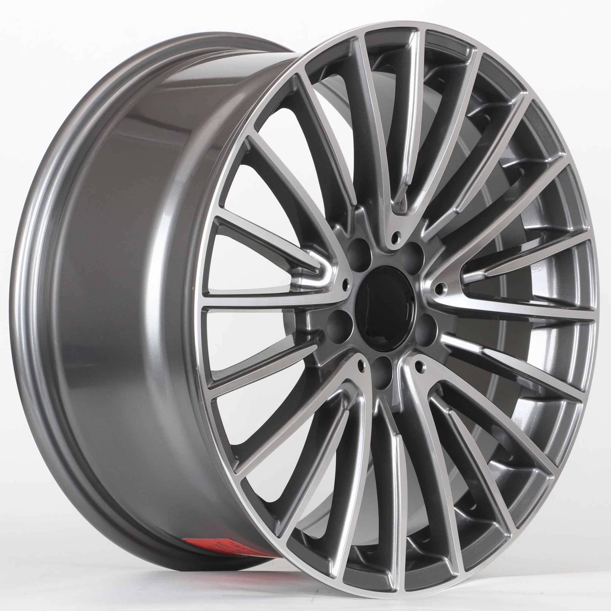 W812 1779 Gunmetal Machined Face 20x9.5 ET35 5x112 CB66.6 - Gun Hill Tire House (WTW - WHOLESALE TIRES & WHEELS)