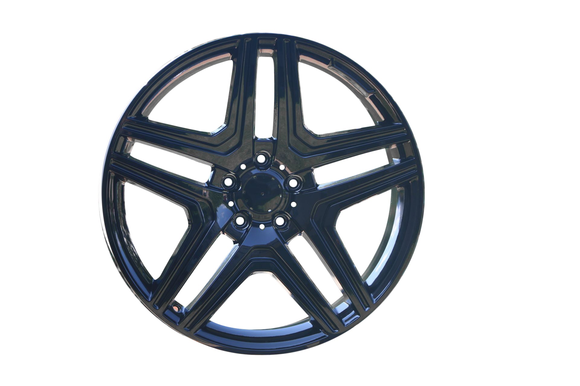 W824 Gloss Black 22x10.0 ET48 5x112 CB66.6 - Gun Hill Tire House (WTW - WHOLESALE TIRES & WHEELS)