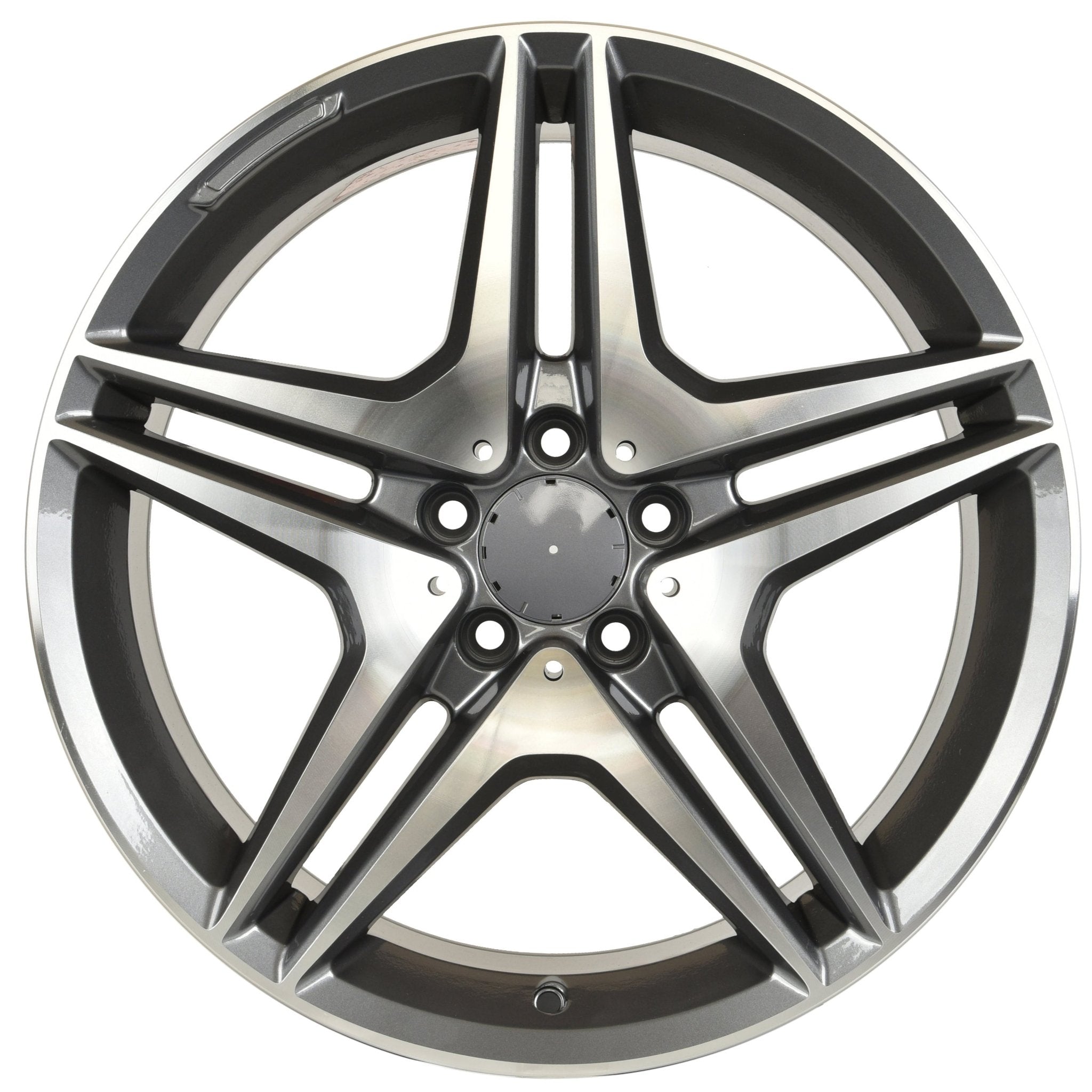 W828 Gunmetal Machined Face 19*9.5 ET35 CB66.6 - Gun Hill Tire House (WTW - WHOLESALE TIRES & WHEELS)