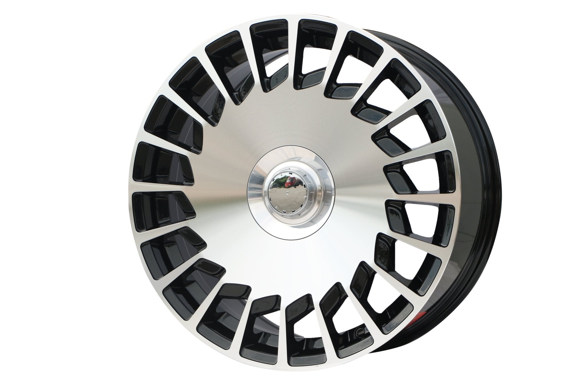 W835 Black Machined Face 20x8.5 ET35 5x112 CB66.6 - Gun Hill Tire House (WTW - WHOLESALE TIRES & WHEELS)