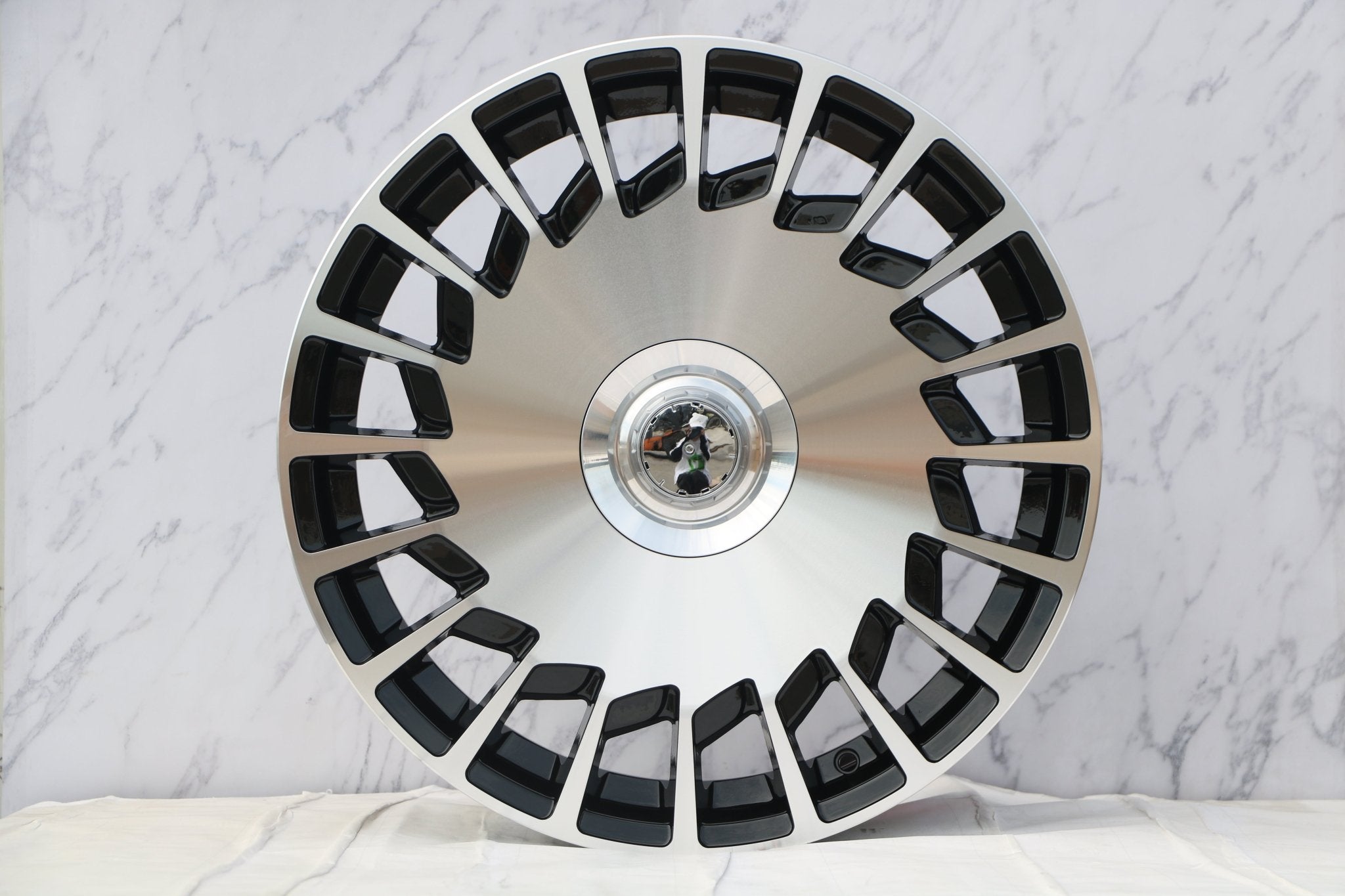 W835 Black Machined Face 20x8.5 ET35 5x112 CB66.6 - Gun Hill Tire House (WTW - WHOLESALE TIRES & WHEELS)