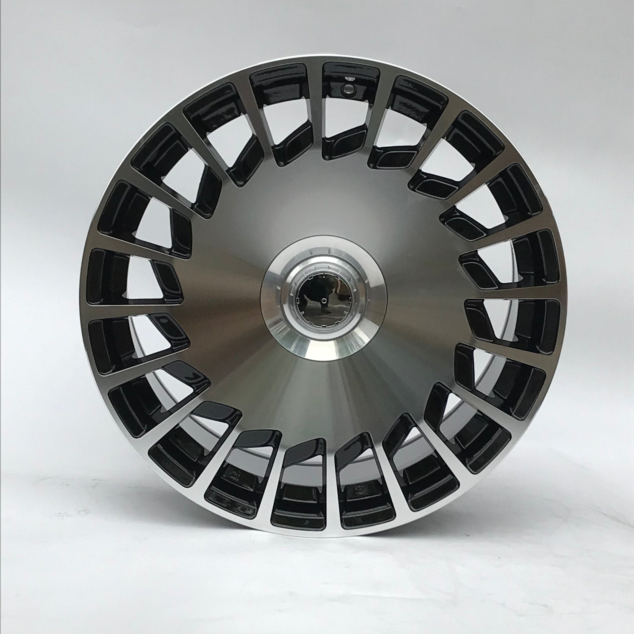 W835 Black Machined Face 20x8.5 ET35 5x112 CB66.6 - Gun Hill Tire House (WTW - WHOLESALE TIRES & WHEELS)