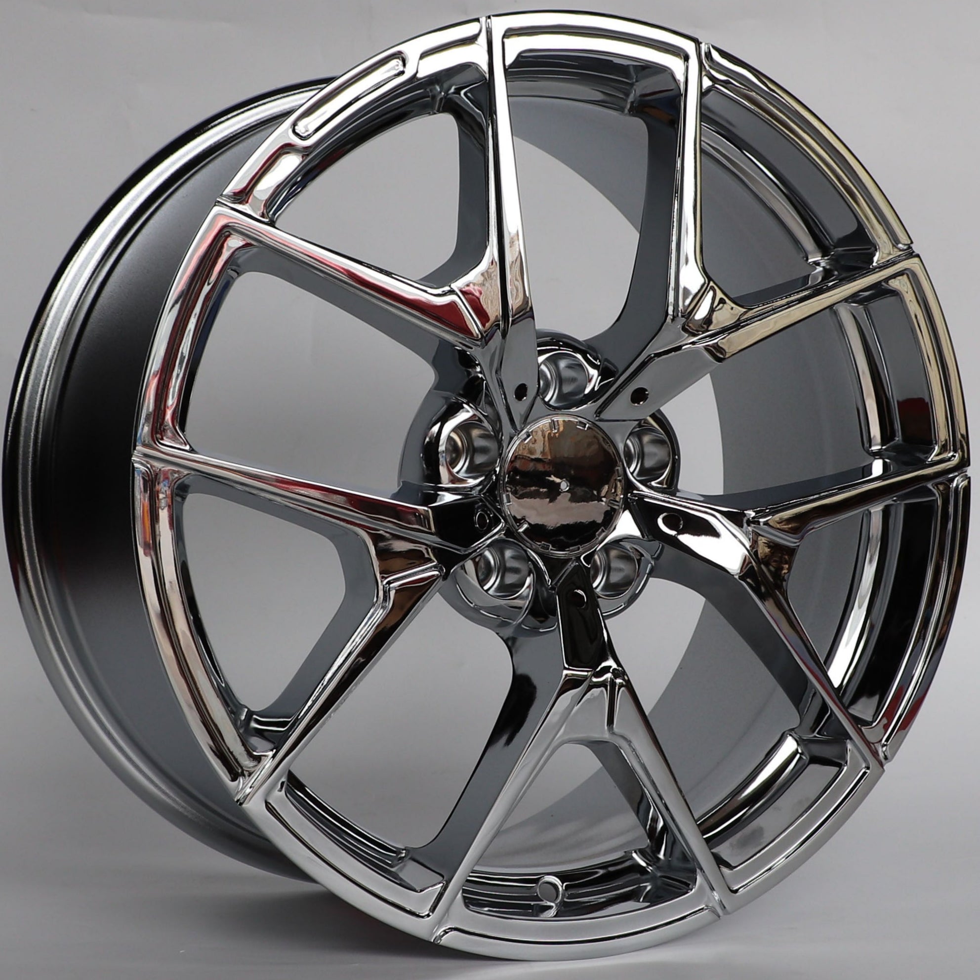 W838 Chrome 20x9.5 ET35 5x112 CB66.6 - Gun Hill Tire House (WTW - WHOLESALE TIRES & WHEELS)