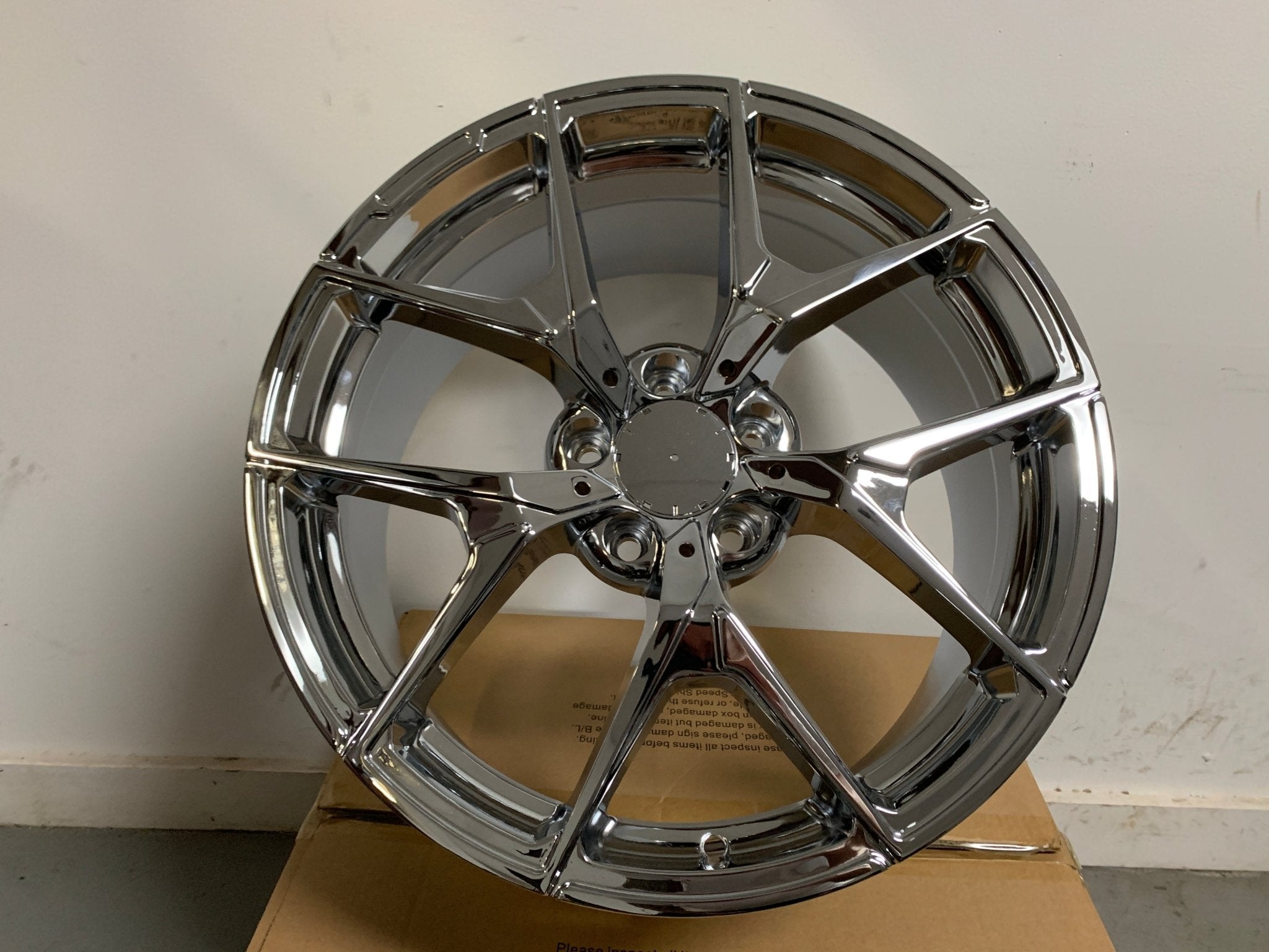 W838 Chrome 20x9.5 ET35 5x112 CB66.6 - Gun Hill Tire House (WTW - WHOLESALE TIRES & WHEELS)