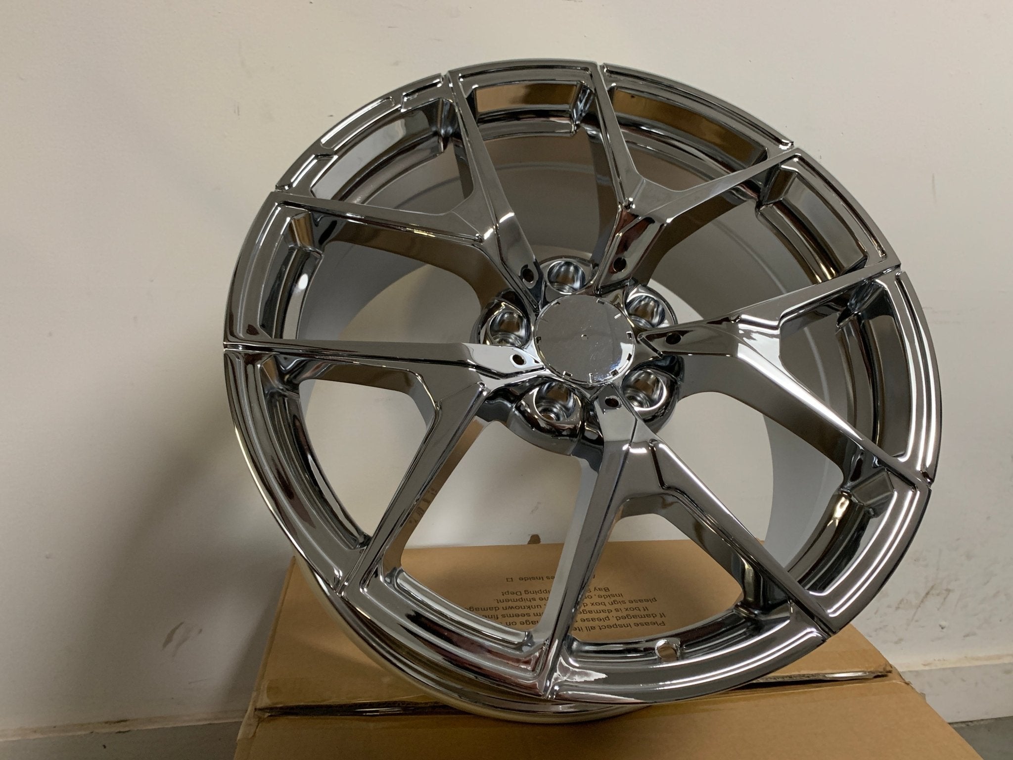 W838 Chrome 20x9.5 ET35 5x112 CB66.6 - Gun Hill Tire House (WTW - WHOLESALE TIRES & WHEELS)