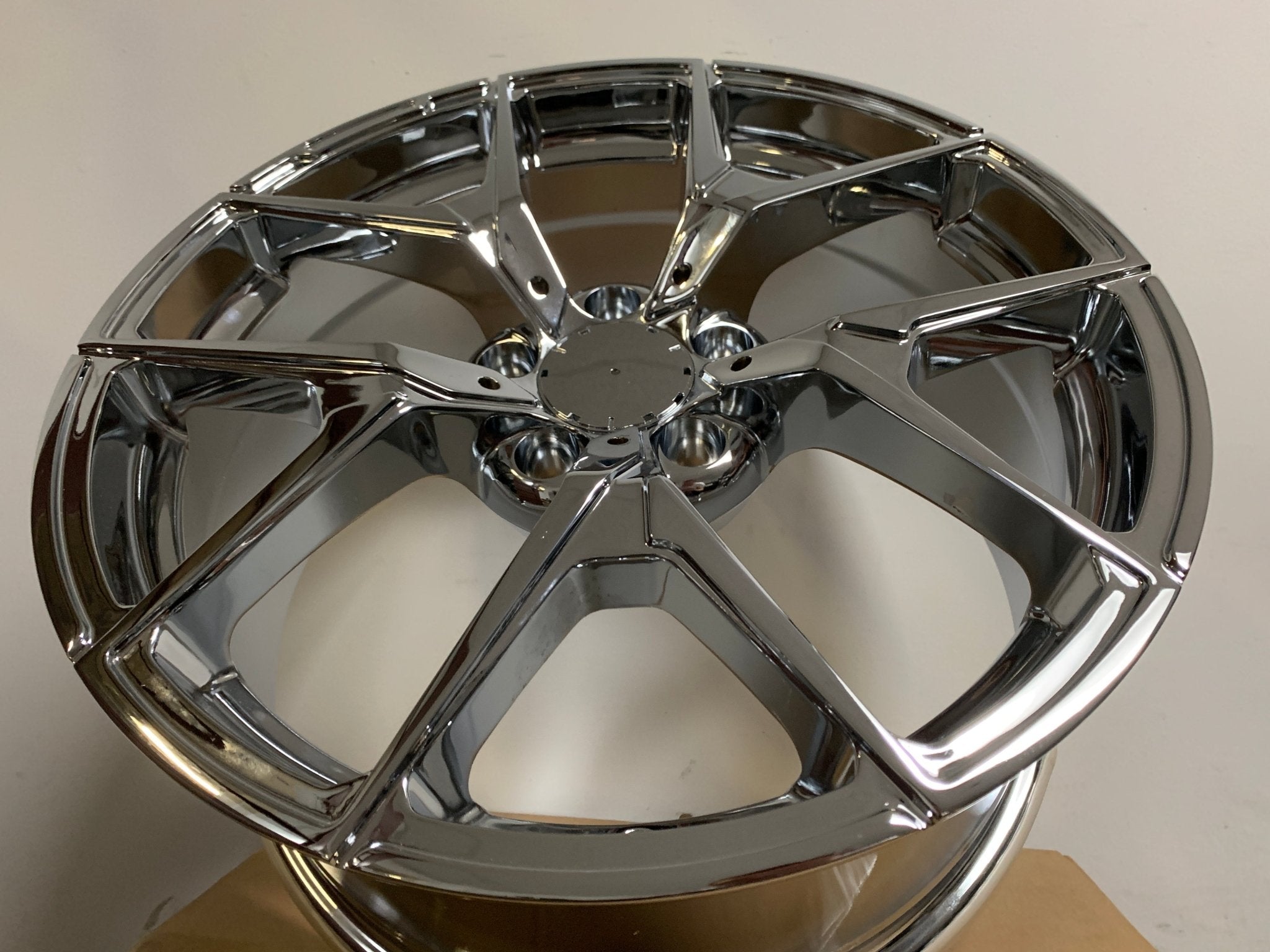 W838 Chrome 20x9.5 ET35 5x112 CB66.6 - Gun Hill Tire House (WTW - WHOLESALE TIRES & WHEELS)