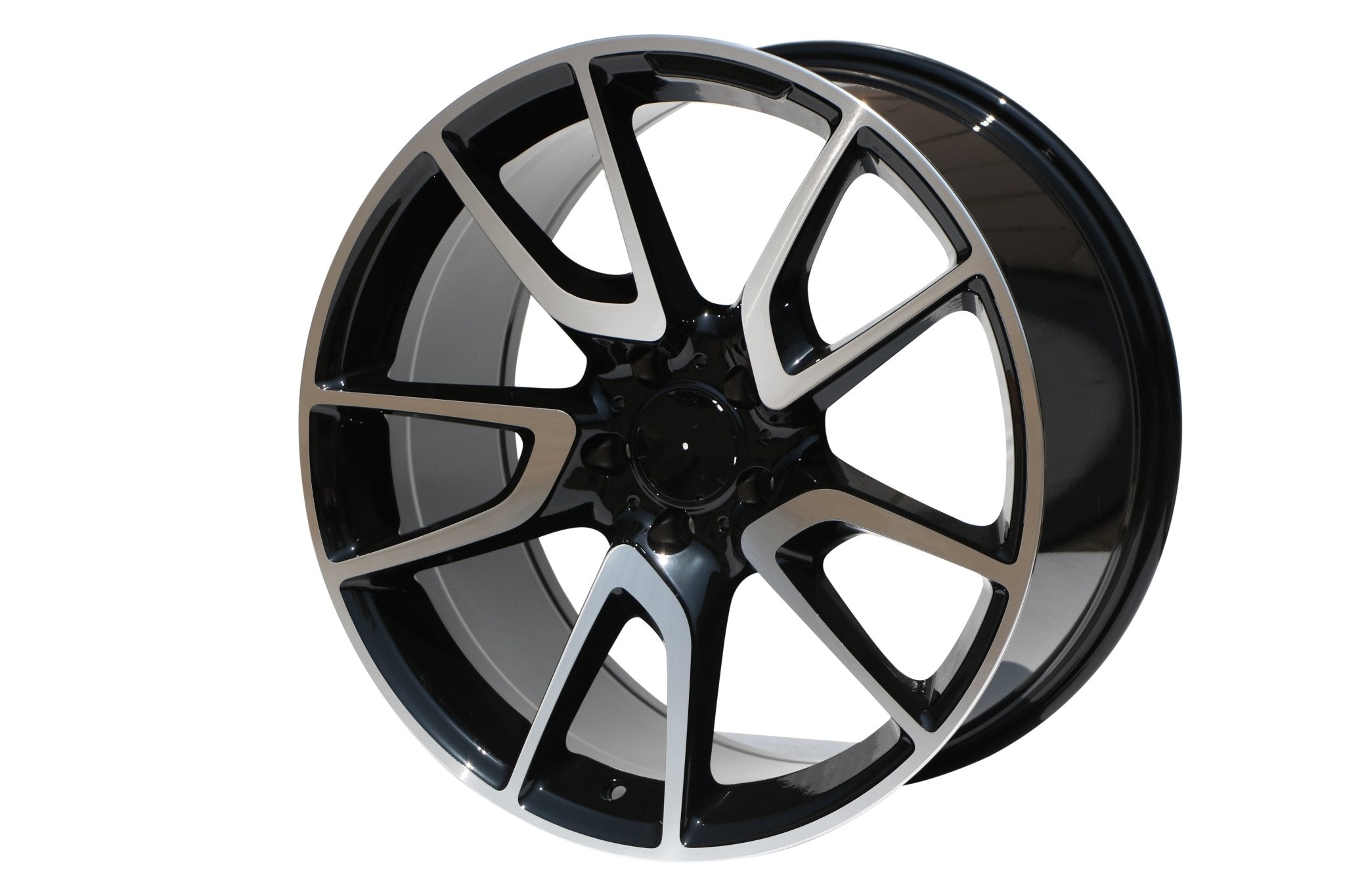 W839 Black Machined Face 20x8.5 ET35 5x112 CB66.6 - Gun Hill Tire House (WTW - WHOLESALE TIRES & WHEELS)