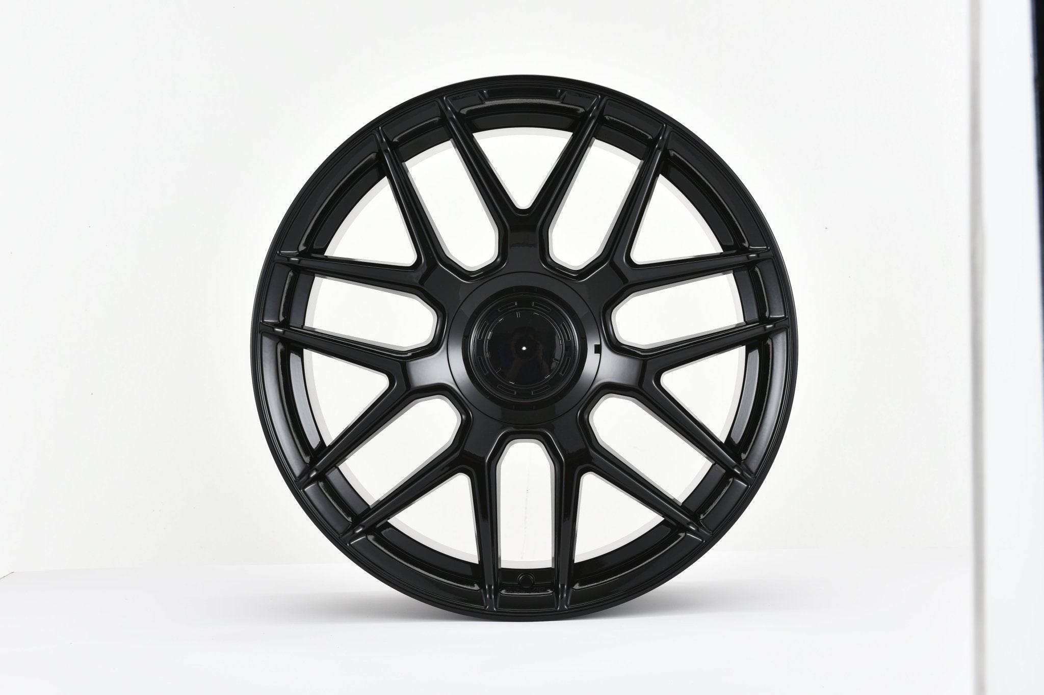 W840 1258A Gloss Black 22x10.0 ET48 5x112 CB66.6 OLD CAP - Gun Hill Tire House (WTW - WHOLESALE TIRES & WHEELS)