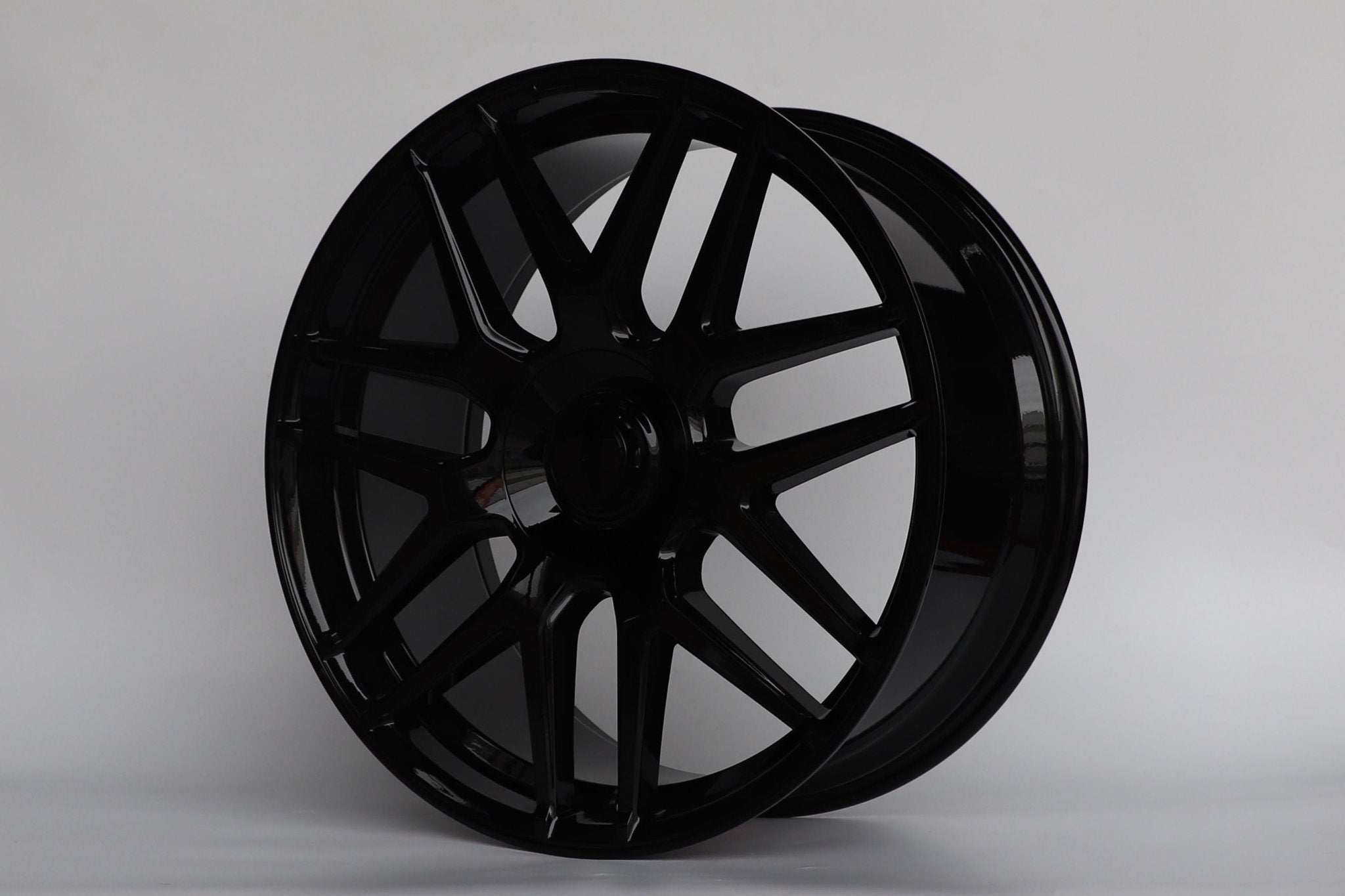 W840 1258A Gloss Black 22x10.0 ET48 5x112 CB66.6 OLD CAP - Gun Hill Tire House (WTW - WHOLESALE TIRES & WHEELS)