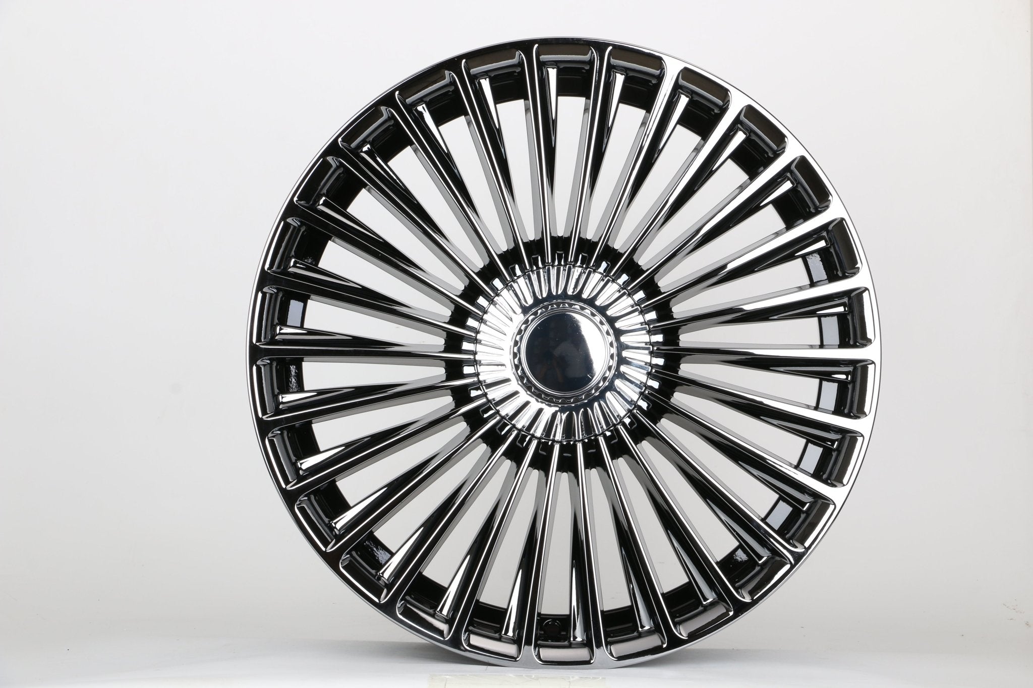 W841 D1866 Black Chrome 20x9.5 ET38 5x112 CB66.6 - Gun Hill Tire House (WTW - WHOLESALE TIRES & WHEELS)