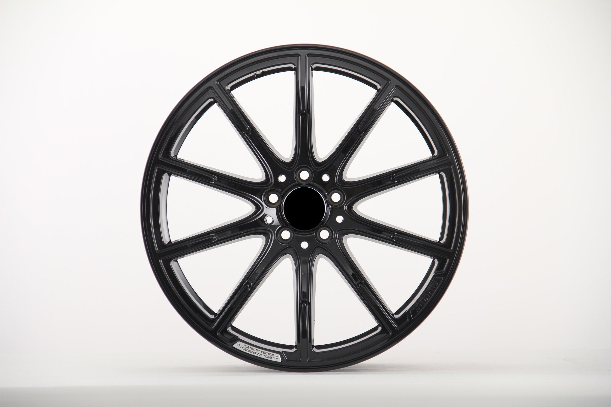 W846 8124 Gloss Black 20x9.5 ET42 5x112 CB66.6 - Gun Hill Tire House (WTW - WHOLESALE TIRES & WHEELS)